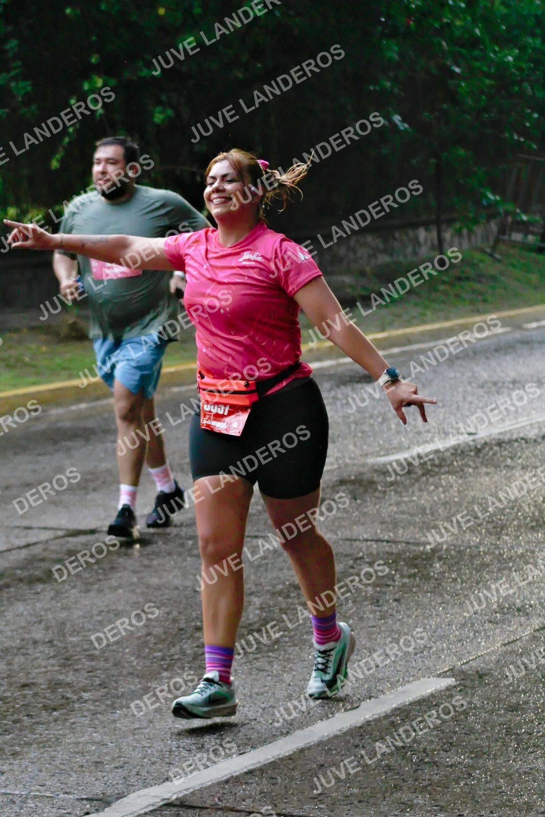 Foto del BARBIE RUN GUADALAJARA en Paseo Andares, Blvd. Puerta de Hierro 4965, Zapopan a las 07:39 · Ruta