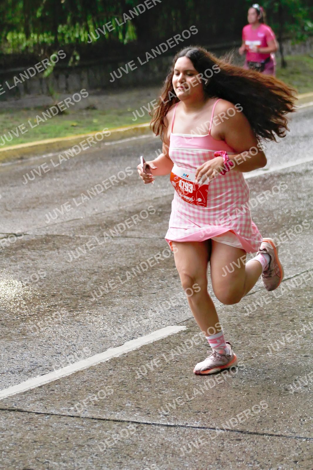 Foto del BARBIE RUN GUADALAJARA en Paseo Andares, Blvd. Puerta de Hierro 4965, Zapopan a las 07:45 · Ruta · dorsal 4793
