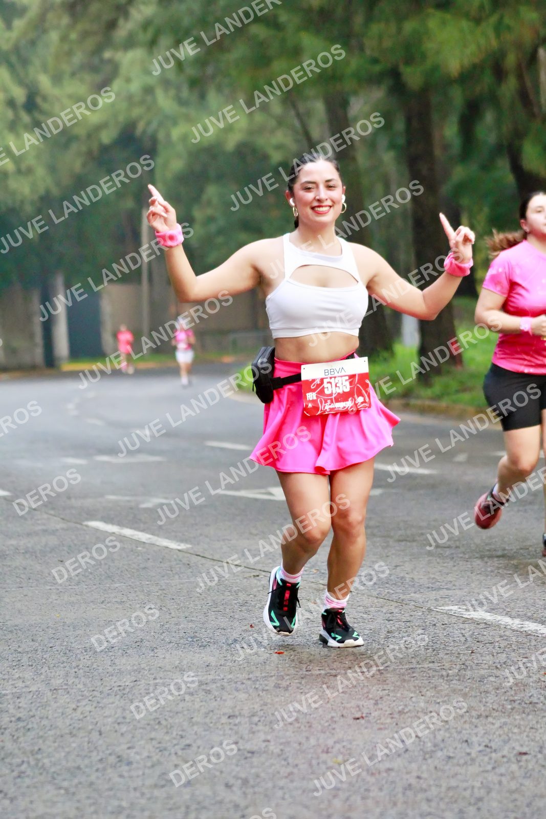 Foto del BARBIE RUN GUADALAJARA en Paseo Andares, Blvd. Puerta de Hierro 4965, Zapopan a las 07:15 · Ruta