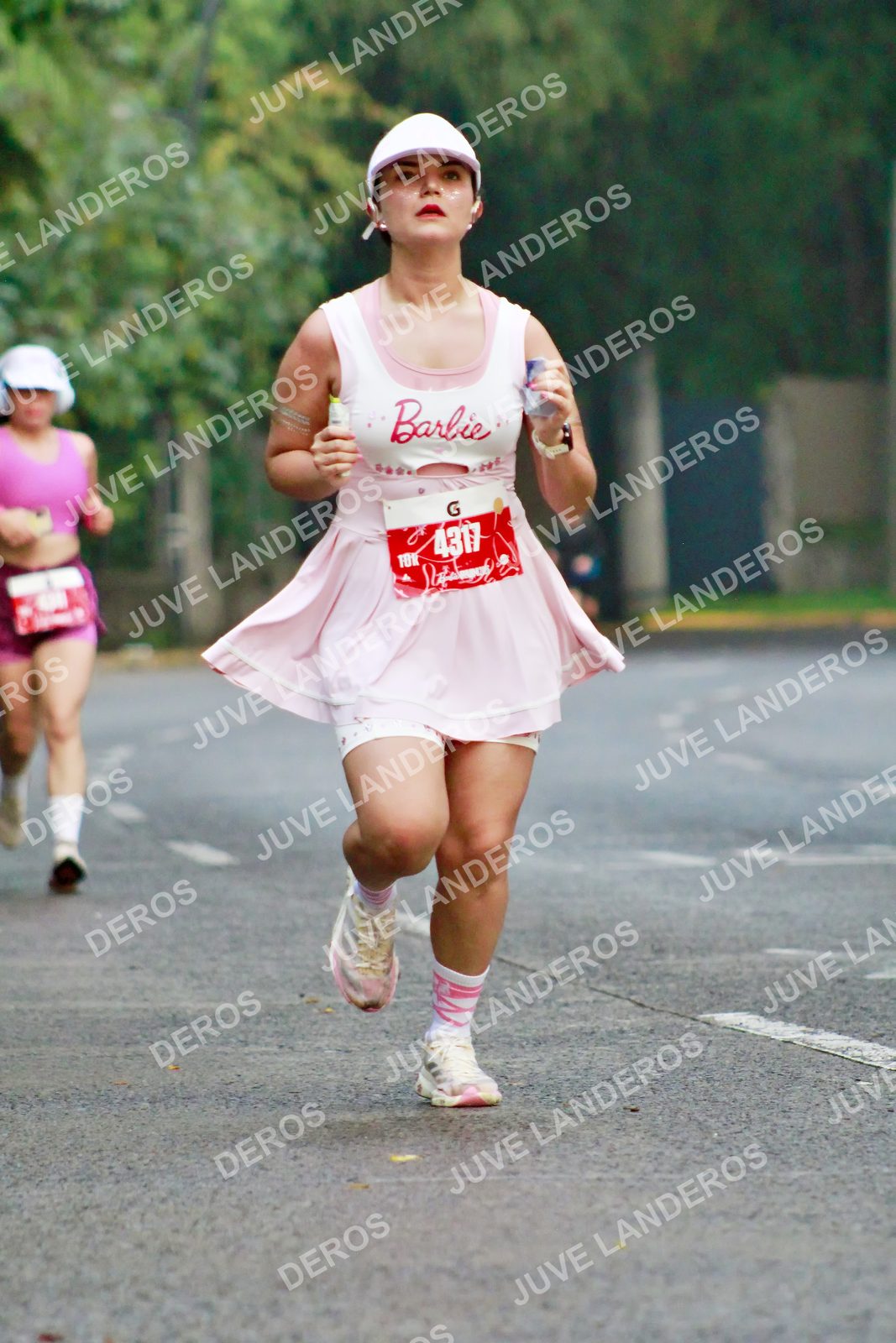Foto del BARBIE RUN GUADALAJARA en Paseo Andares, Blvd. Puerta de Hierro 4965, Zapopan a las 07:17 · Ruta