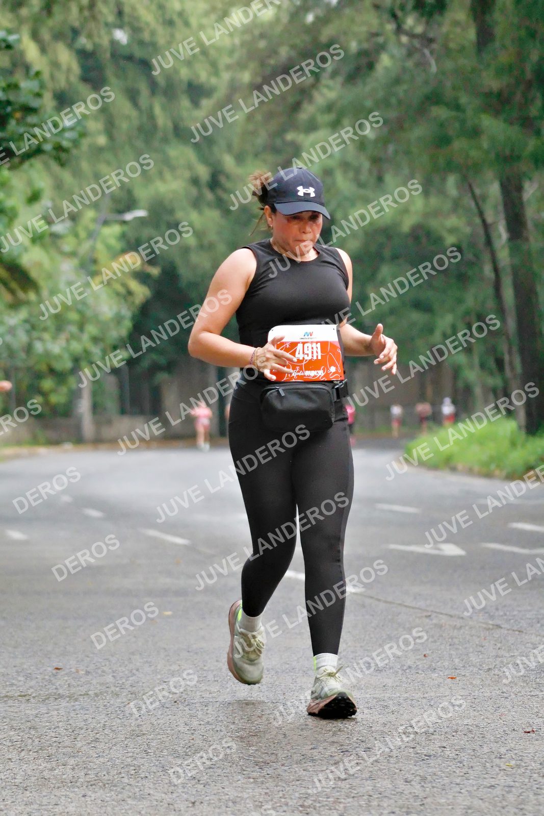 Foto del BARBIE RUN GUADALAJARA en Paseo Andares, Blvd. Puerta de Hierro 4965, Zapopan a las 07:23 · Ruta · dorsal 4911