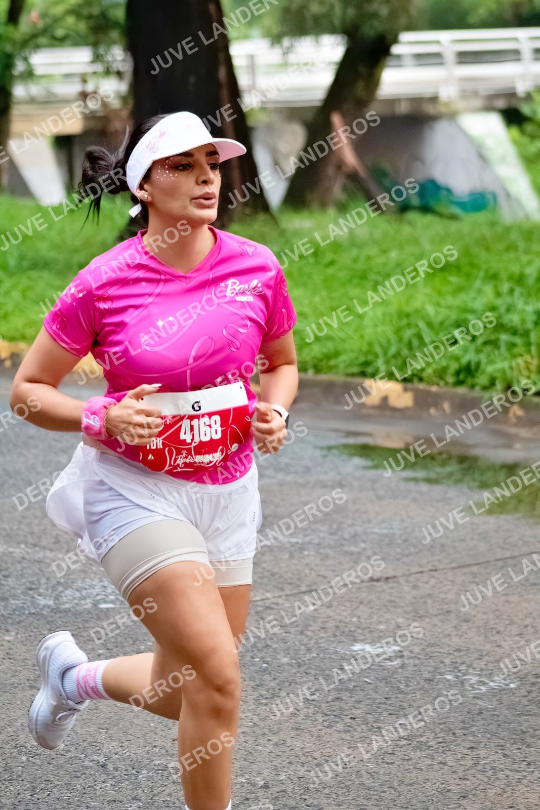Foto del BARBIE RUN GUADALAJARA en Paseo Andares, Blvd. Puerta de Hierro 4965, Zapopan a las 07:00 · Ruta · dorsal 4168