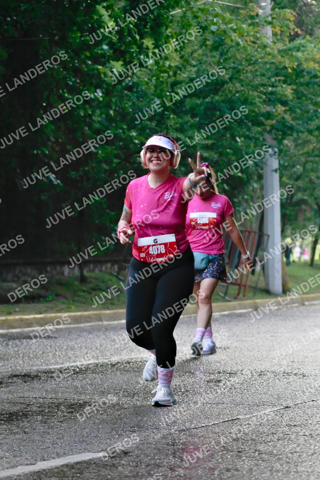 Foto del BARBIE RUN GUADALAJARA en Paseo Andares, Blvd. Puerta de Hierro 4965, Zapopan a las 07:41 · Ruta · dorsal 4078, 5095