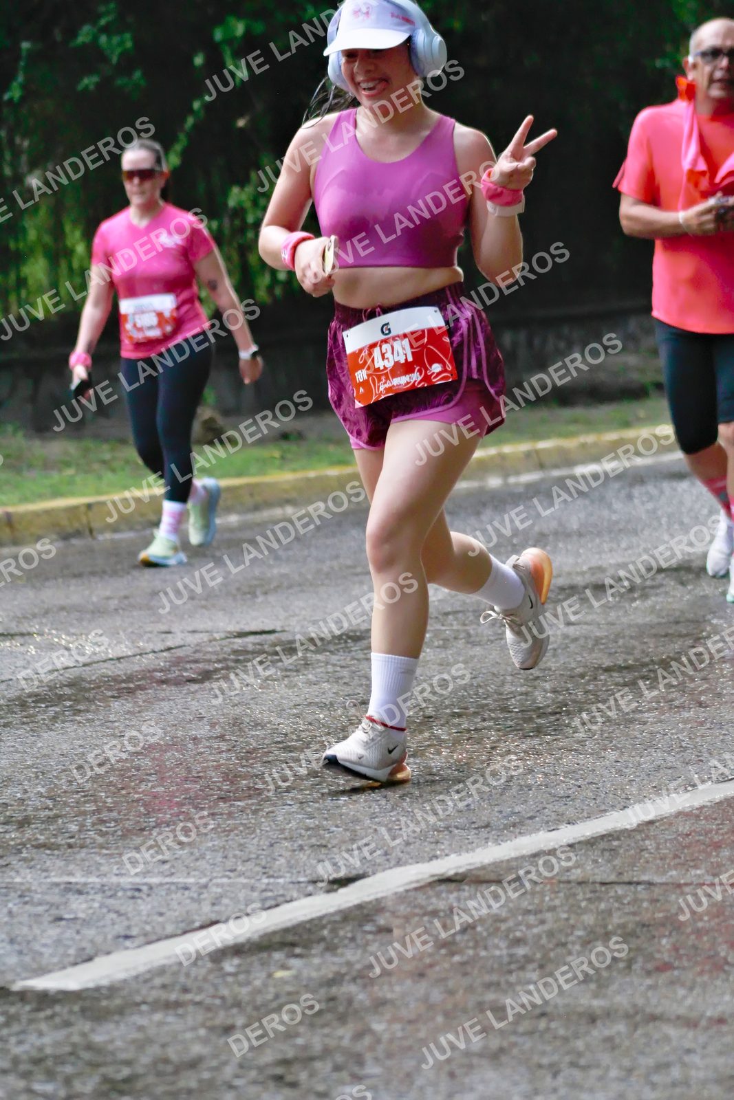 Foto del BARBIE RUN GUADALAJARA en Paseo Andares, Blvd. Puerta de Hierro 4965, Zapopan a las 07:43 · Ruta · dorsal 4341