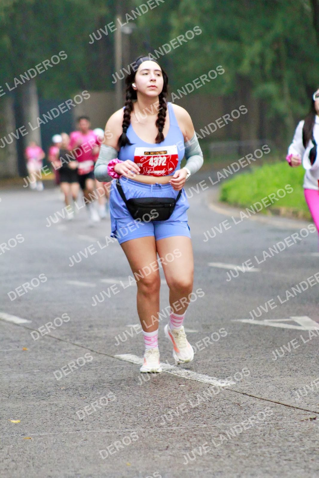 Foto del BARBIE RUN GUADALAJARA en Paseo Andares, Blvd. Puerta de Hierro 4965, Zapopan a las 07:08 · Ruta