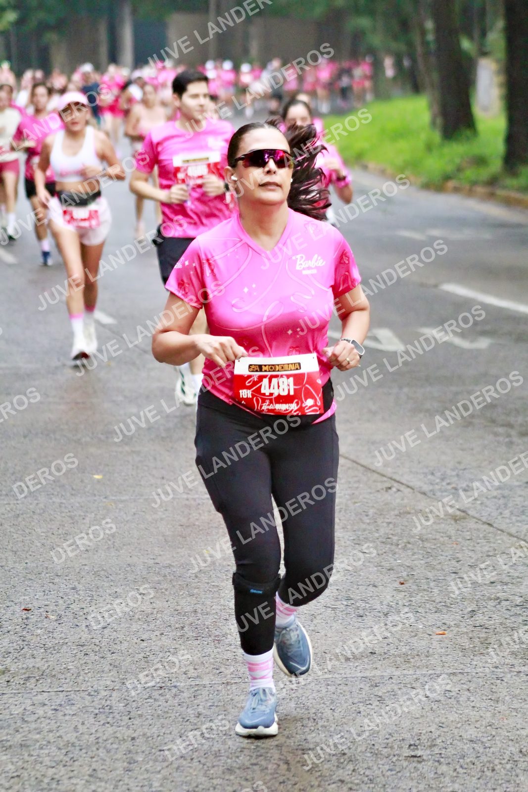 Foto del BARBIE RUN GUADALAJARA en Paseo Andares, Blvd. Puerta de Hierro 4965, Zapopan a las 07:07 · Ruta