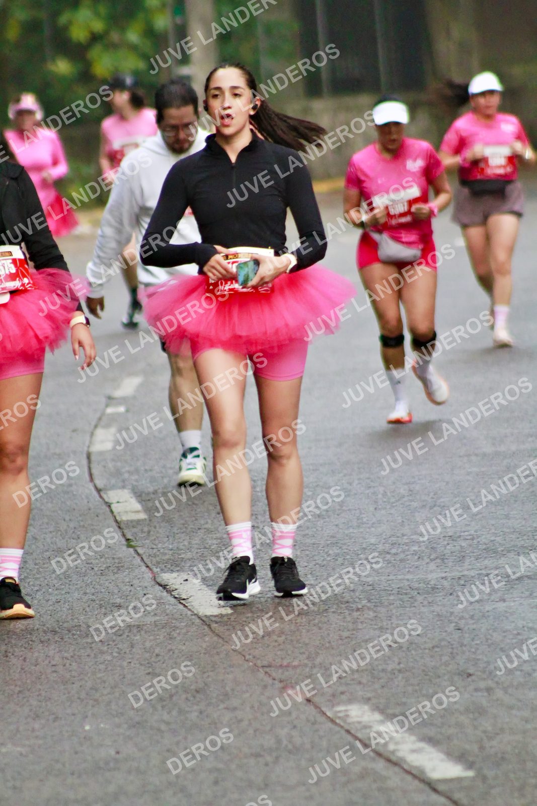 Foto del BARBIE RUN GUADALAJARA en Paseo Andares, Blvd. Puerta de Hierro 4965, Zapopan a las 07:10 · Ruta