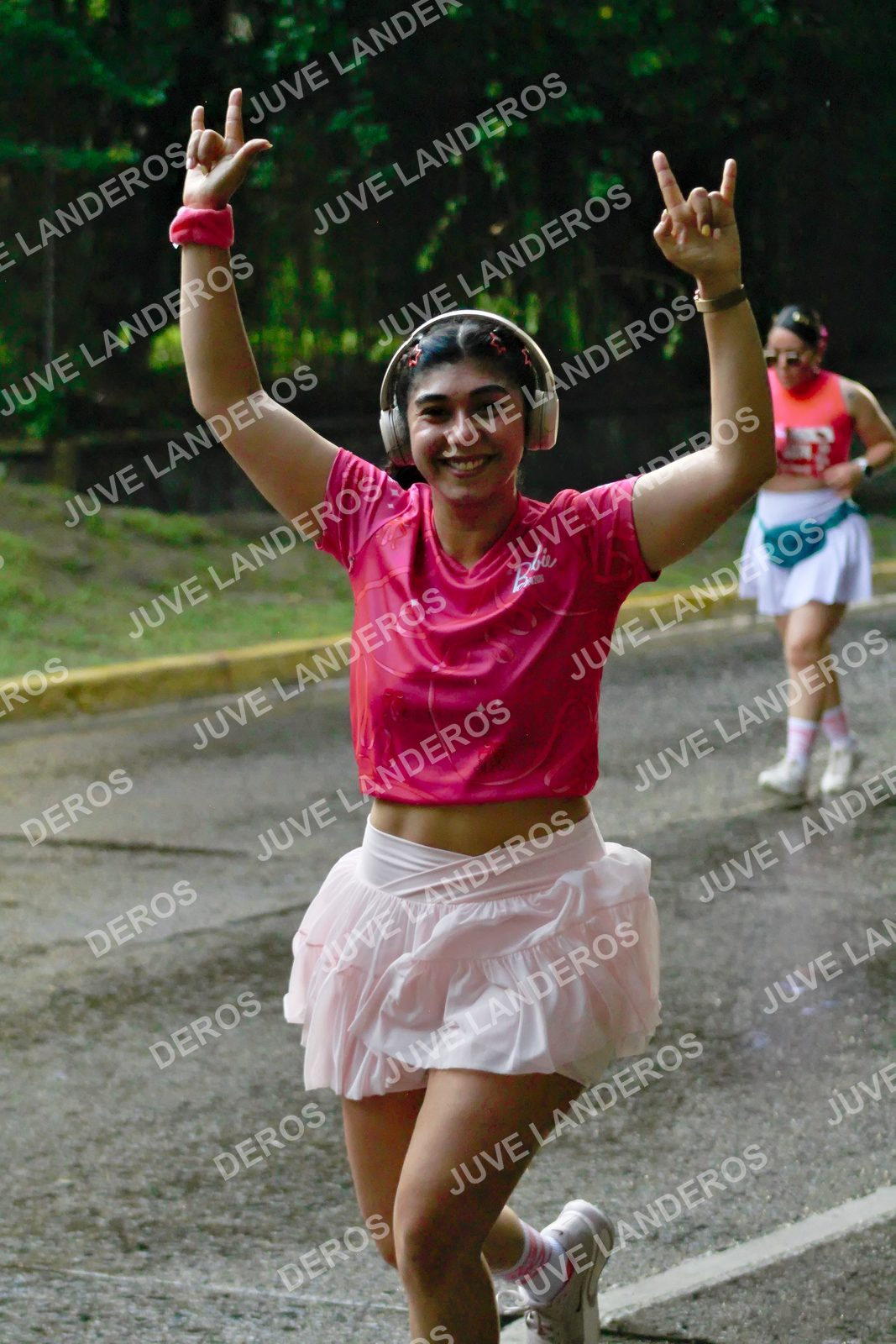 Foto del BARBIE RUN GUADALAJARA en Paseo Andares, Blvd. Puerta de Hierro 4965, Zapopan a las 07:39 · Ruta