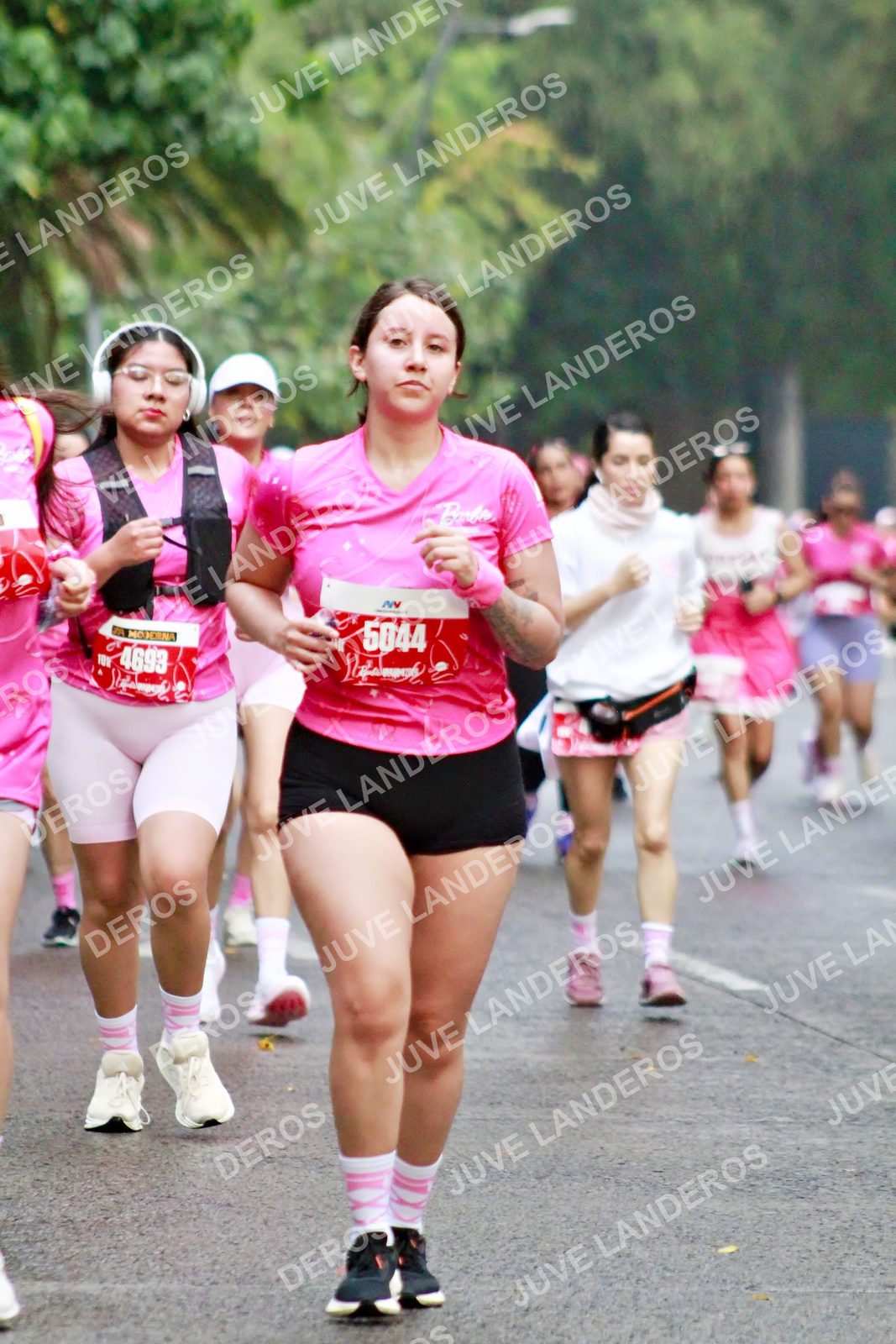 Foto del BARBIE RUN GUADALAJARA en Paseo Andares, Blvd. Puerta de Hierro 4965, Zapopan a las 07:06 · Ruta