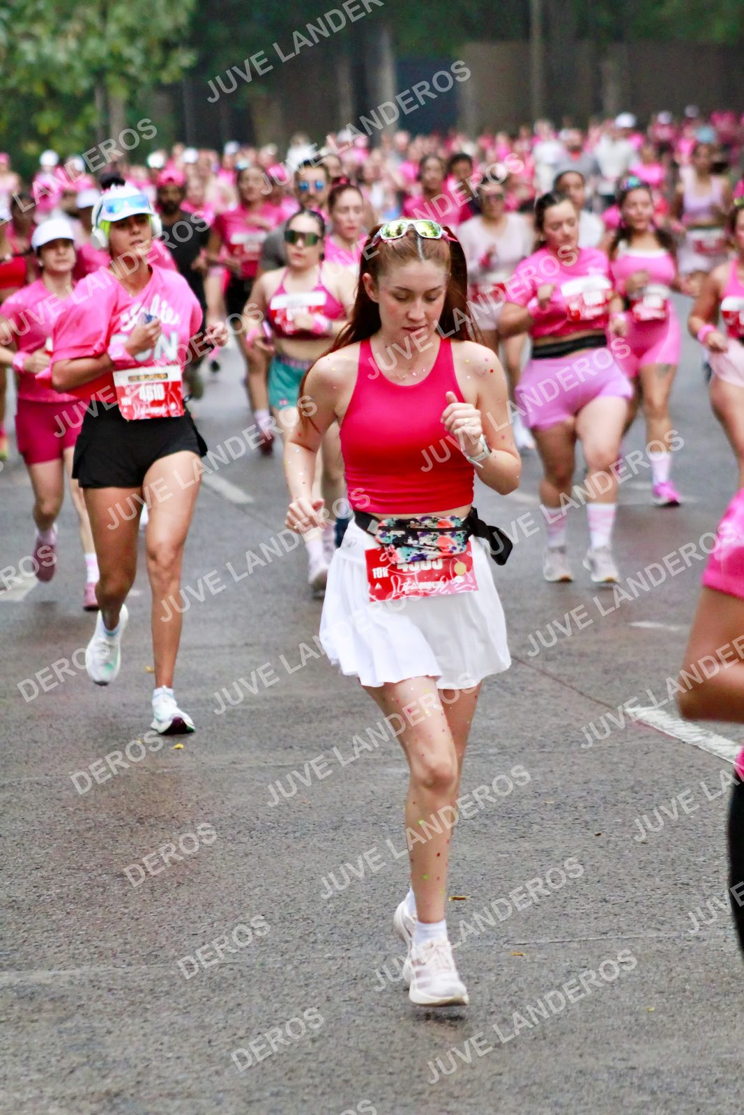 Foto del BARBIE RUN GUADALAJARA en Paseo Andares, Blvd. Puerta de Hierro 4965, Zapopan a las 07:04 · Ruta