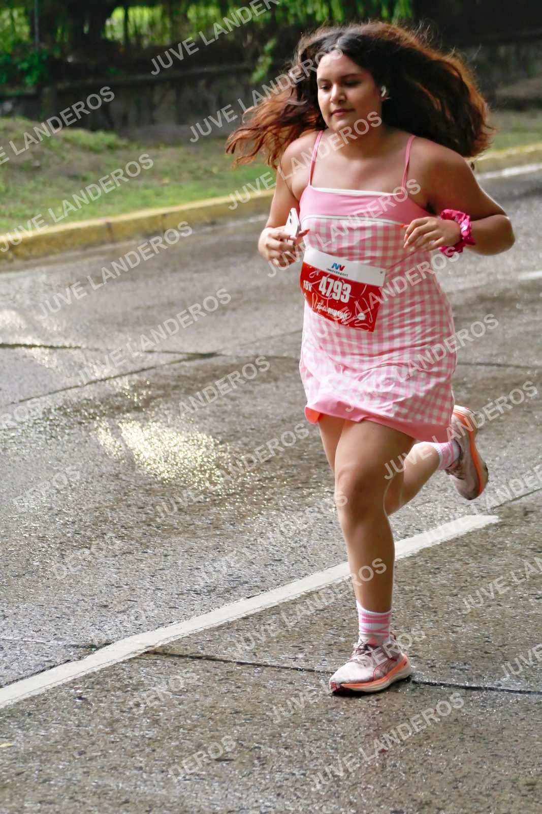 Foto del BARBIE RUN GUADALAJARA en Paseo Andares, Blvd. Puerta de Hierro 4965, Zapopan a las 07:45 · Ruta · dorsal 4793