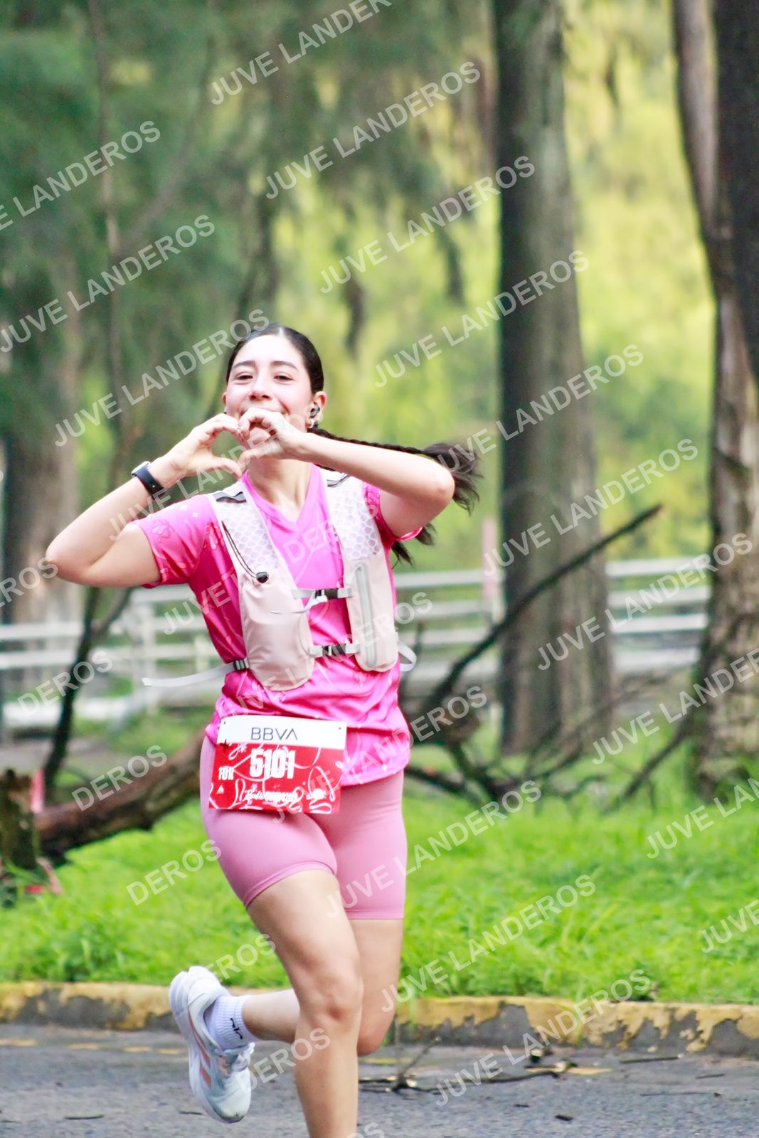 Foto del BARBIE RUN GUADALAJARA en Paseo Andares, Blvd. Puerta de Hierro 4965, Zapopan a las 07:14 · Ruta