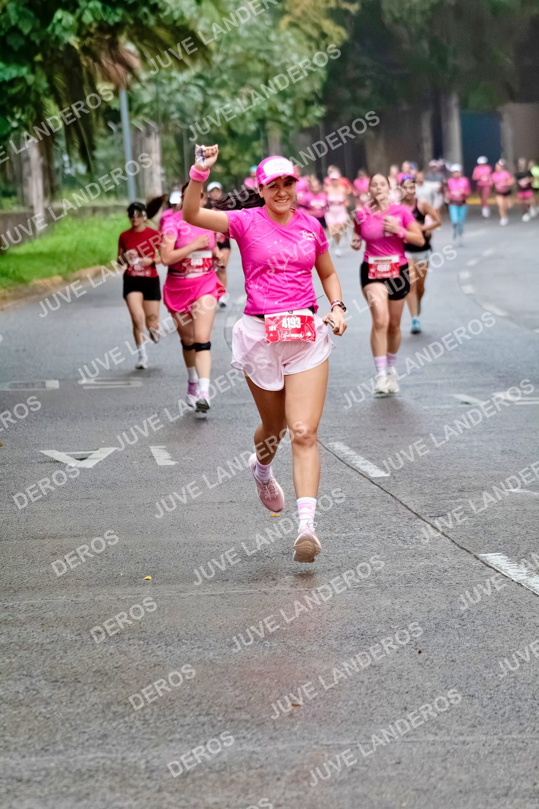 Foto del BARBIE RUN GUADALAJARA en Paseo Andares, Blvd. Puerta de Hierro 4965, Zapopan a las 07:00 · Ruta · dorsal 4193