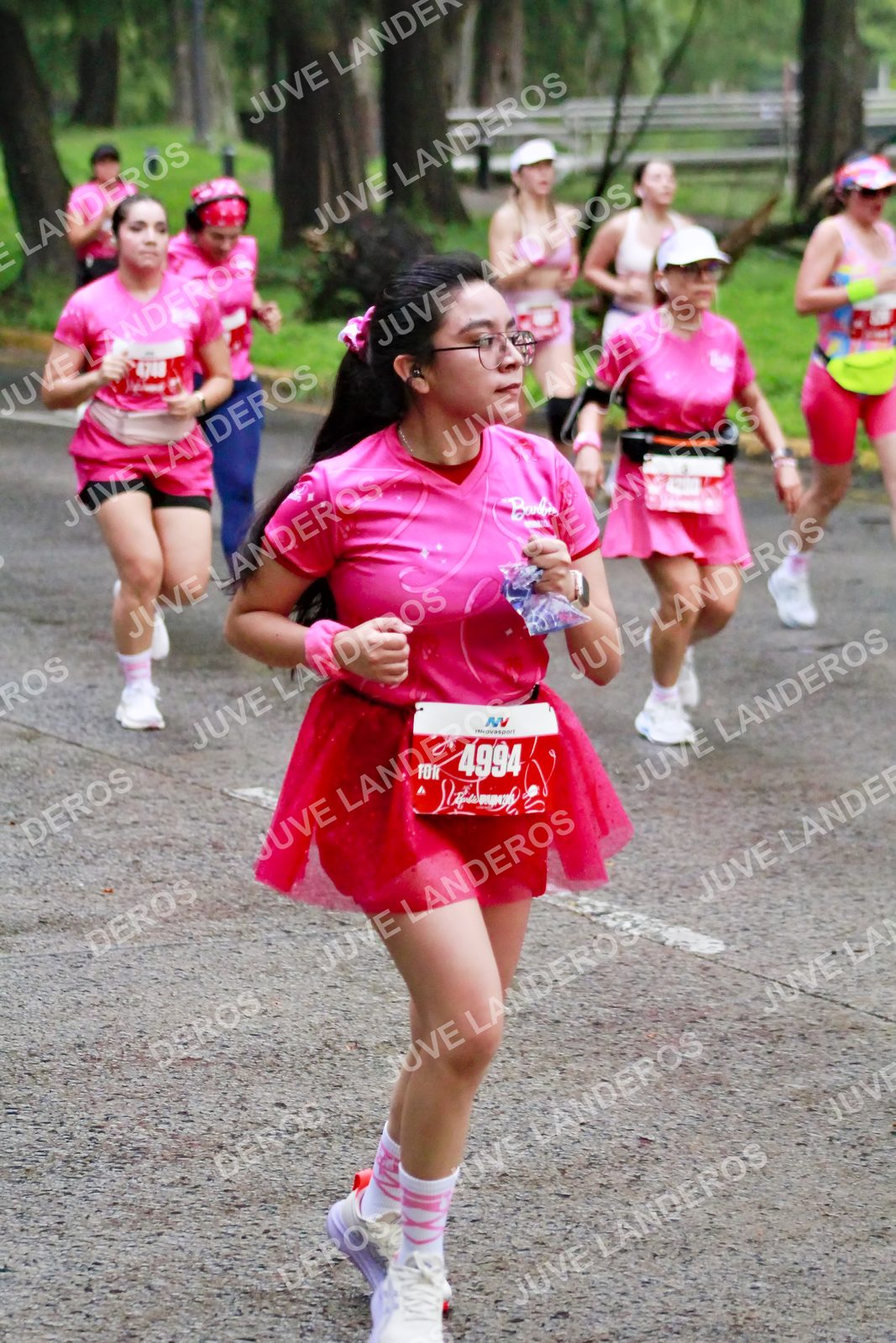 Foto del BARBIE RUN GUADALAJARA en Paseo Andares, Blvd. Puerta de Hierro 4965, Zapopan a las 07:04 · Ruta