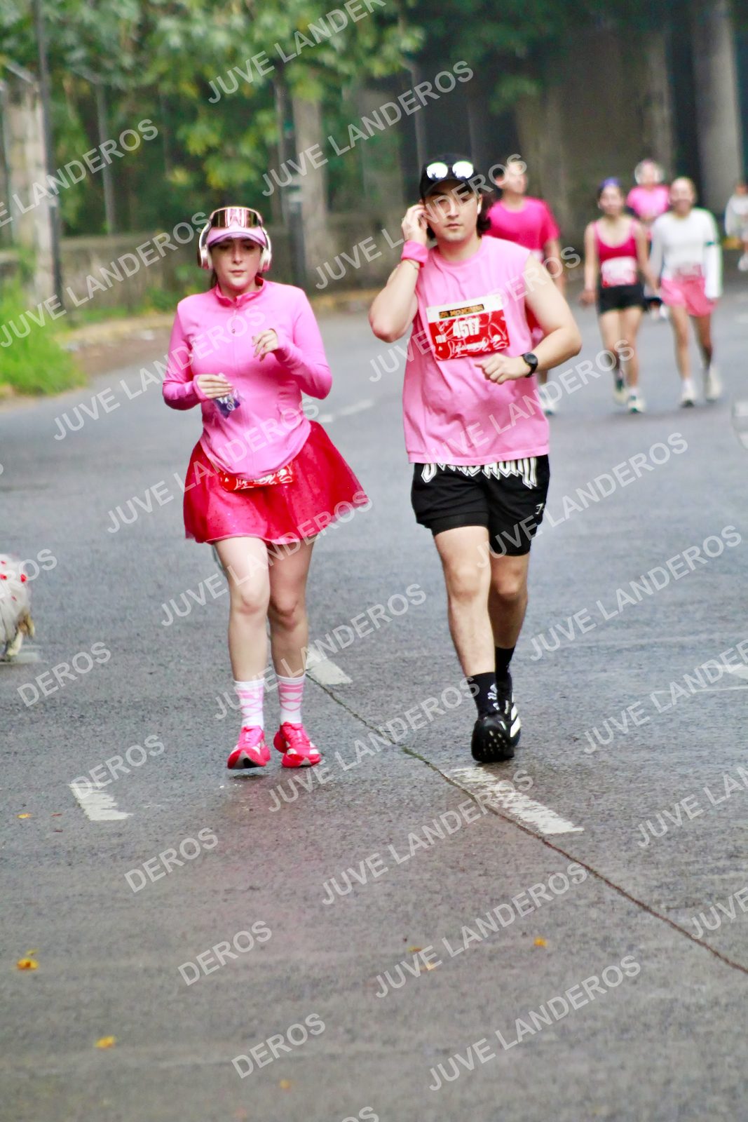 Foto del BARBIE RUN GUADALAJARA en Paseo Andares, Blvd. Puerta de Hierro 4965, Zapopan a las 07:11 · Ruta