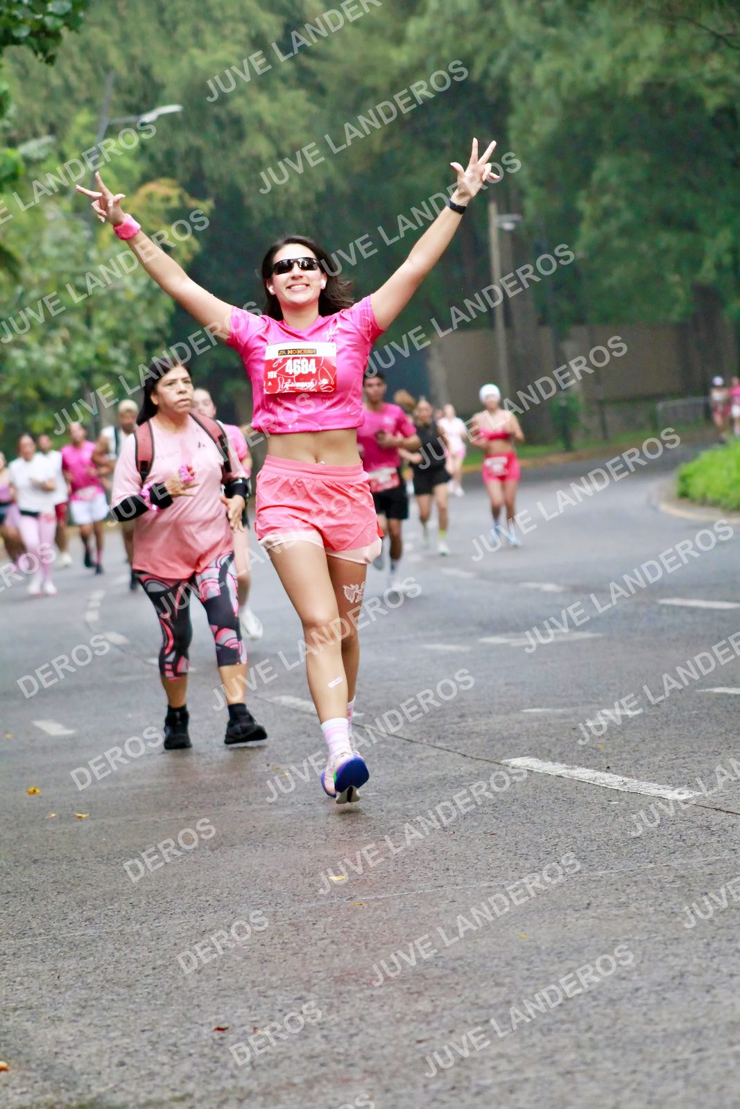 Foto del BARBIE RUN GUADALAJARA en Paseo Andares, Blvd. Puerta de Hierro 4965, Zapopan a las 07:08 · Ruta