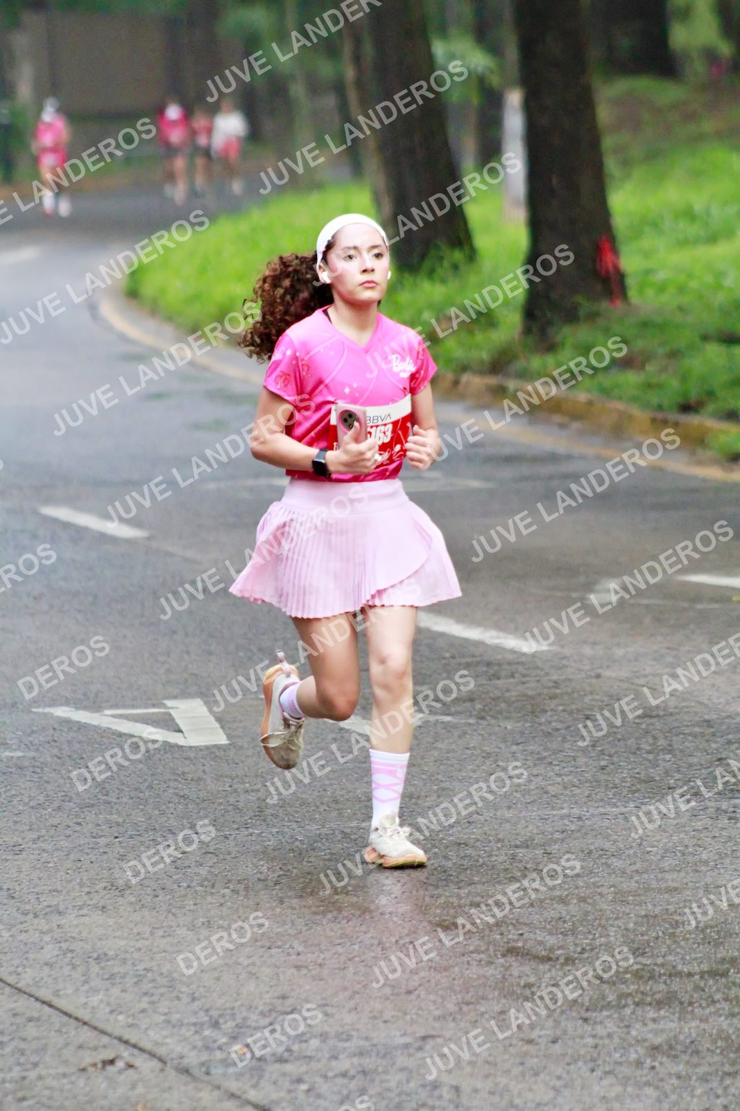 Foto del BARBIE RUN GUADALAJARA en Paseo Andares, Blvd. Puerta de Hierro 4965, Zapopan a las 07:10 · Ruta