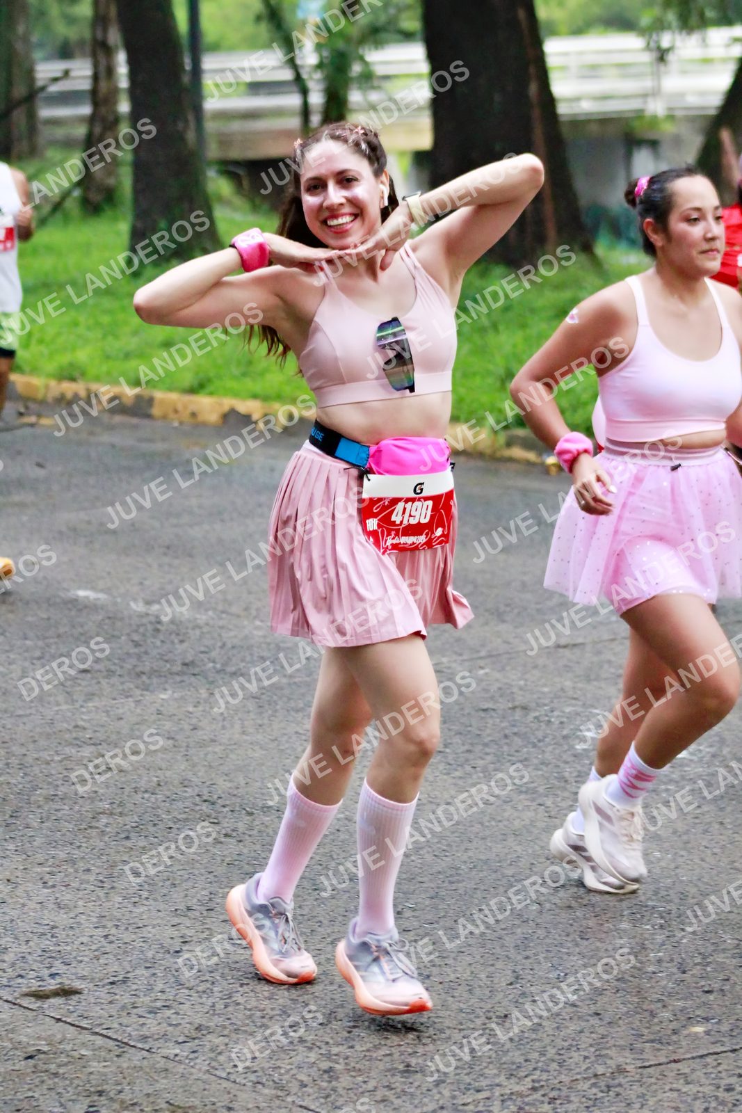 Foto del BARBIE RUN GUADALAJARA en Paseo Andares, Blvd. Puerta de Hierro 4965, Zapopan a las 07:05 · Ruta