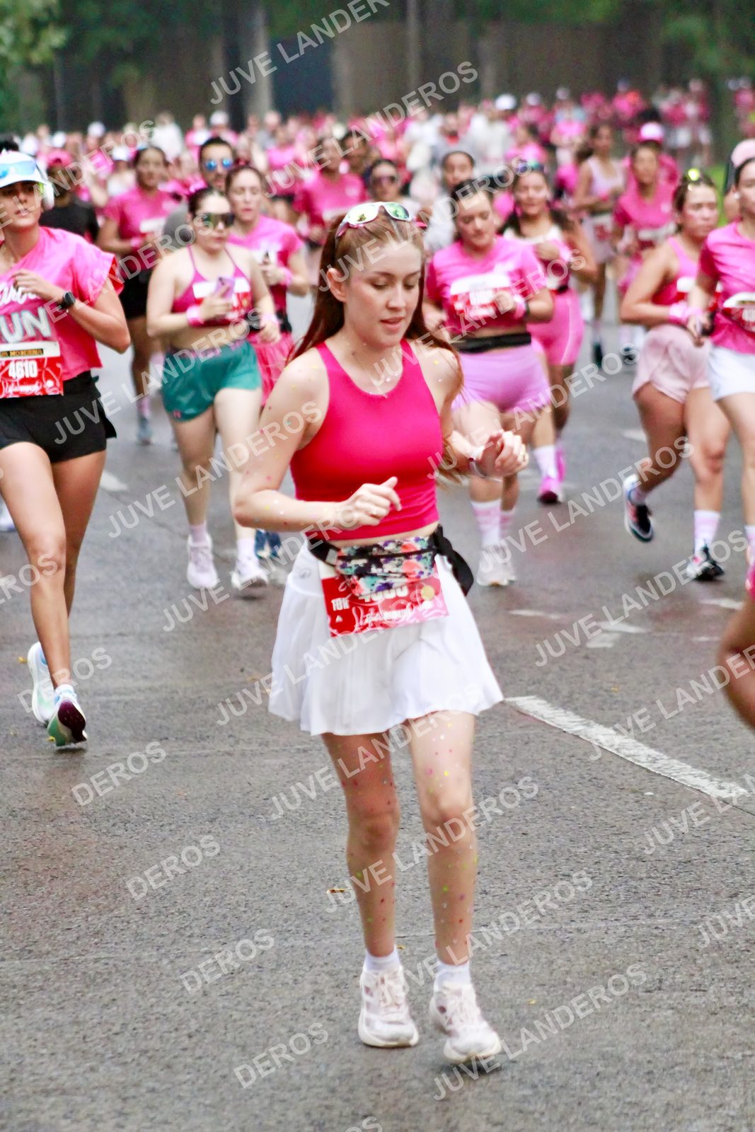Foto del BARBIE RUN GUADALAJARA en Paseo Andares, Blvd. Puerta de Hierro 4965, Zapopan a las 07:04 · Ruta
