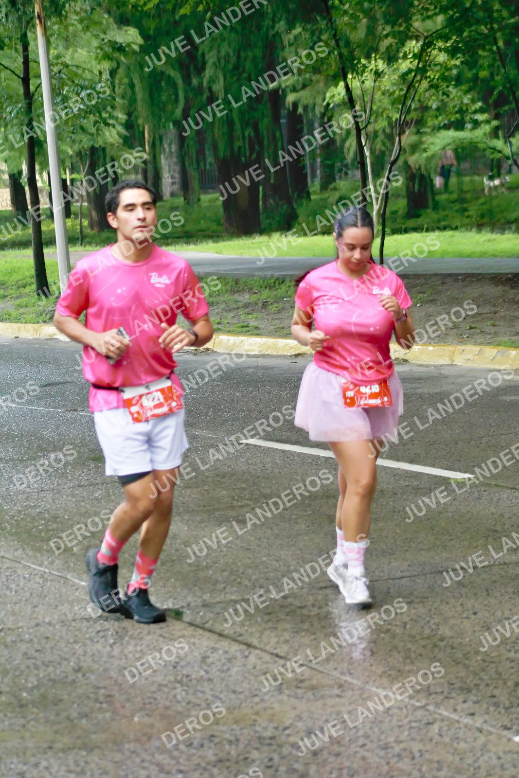 Foto del BARBIE RUN GUADALAJARA en Paseo Andares, Blvd. Puerta de Hierro 4965, Zapopan a las 07:50 · Ruta