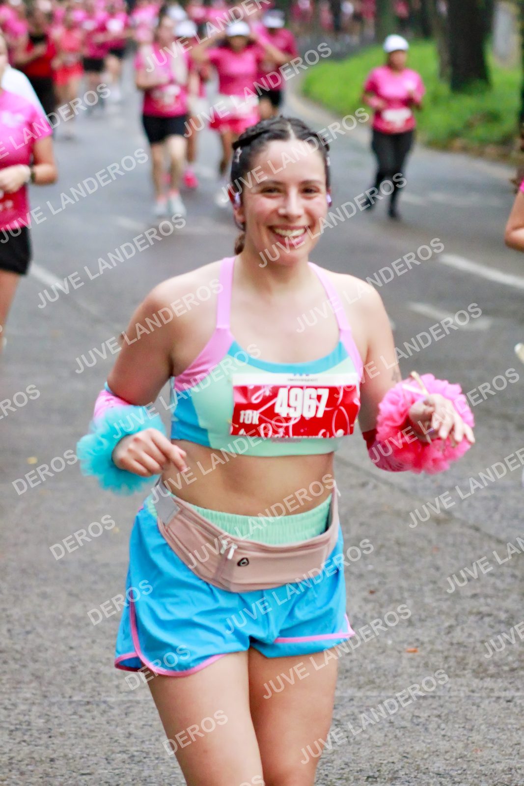 Foto del BARBIE RUN GUADALAJARA en Paseo Andares, Blvd. Puerta de Hierro 4965, Zapopan a las 07:06 · Ruta