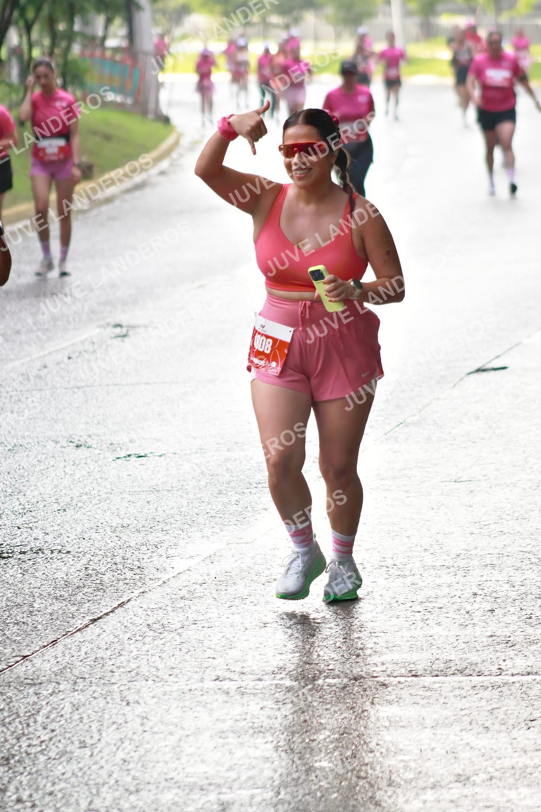Foto del BARBIE RUN GUADALAJARA en Paseo Andares, Blvd. Puerta de Hierro 4965, Zapopan a las 07:45 · Ruta