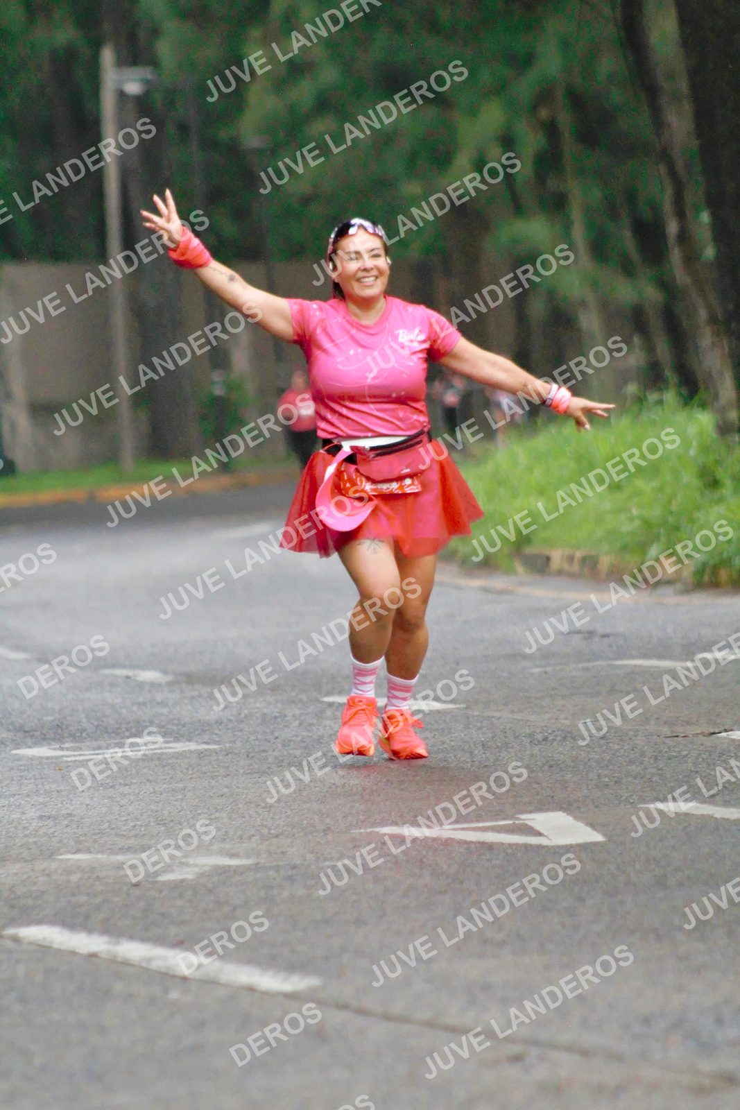 Foto del BARBIE RUN GUADALAJARA en Paseo Andares, Blvd. Puerta de Hierro 4965, Zapopan a las 07:22 · Ruta