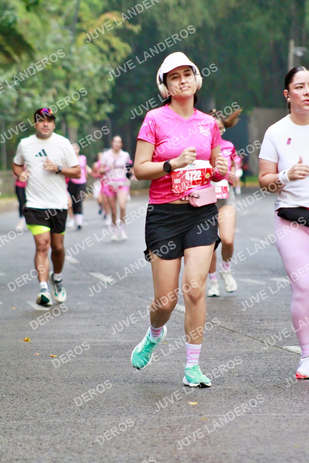 Foto del BARBIE RUN GUADALAJARA en Paseo Andares, Blvd. Puerta de Hierro 4965, Zapopan a las 07:09 · Ruta