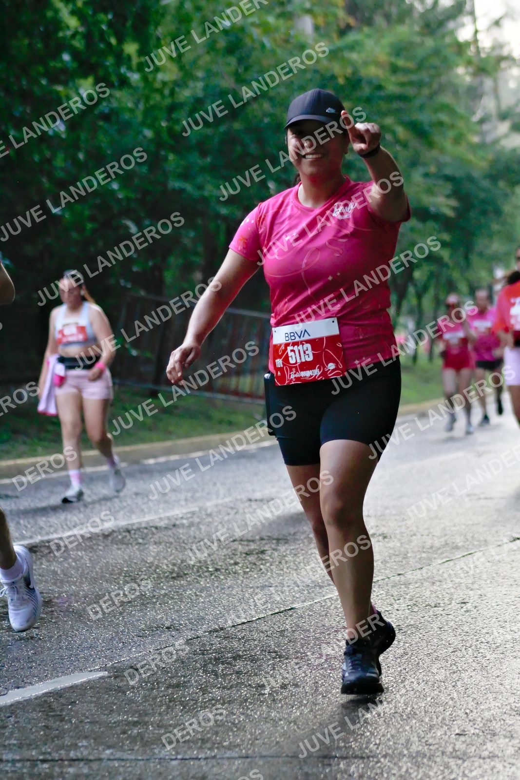 Foto del BARBIE RUN GUADALAJARA en Paseo Andares, Blvd. Puerta de Hierro 4965, Zapopan a las 07:39 · Ruta · dorsal 5113