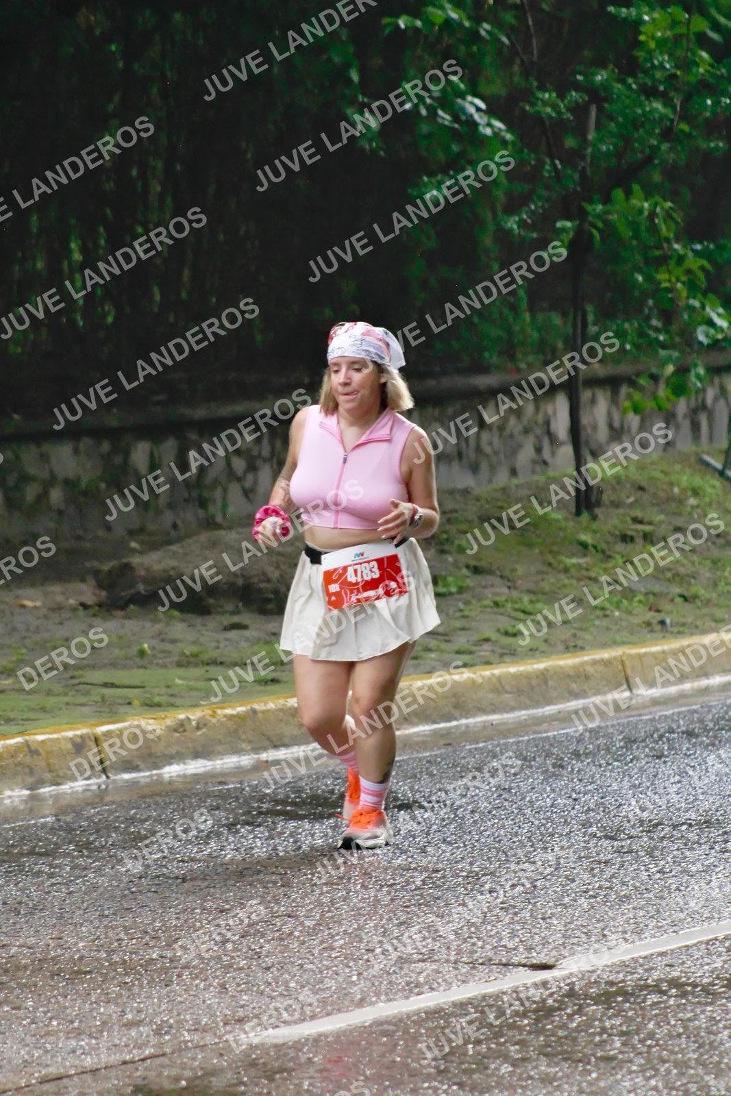 Foto del BARBIE RUN GUADALAJARA en Paseo Andares, Blvd. Puerta de Hierro 4965, Zapopan a las 07:47 · Ruta · dorsal 4783