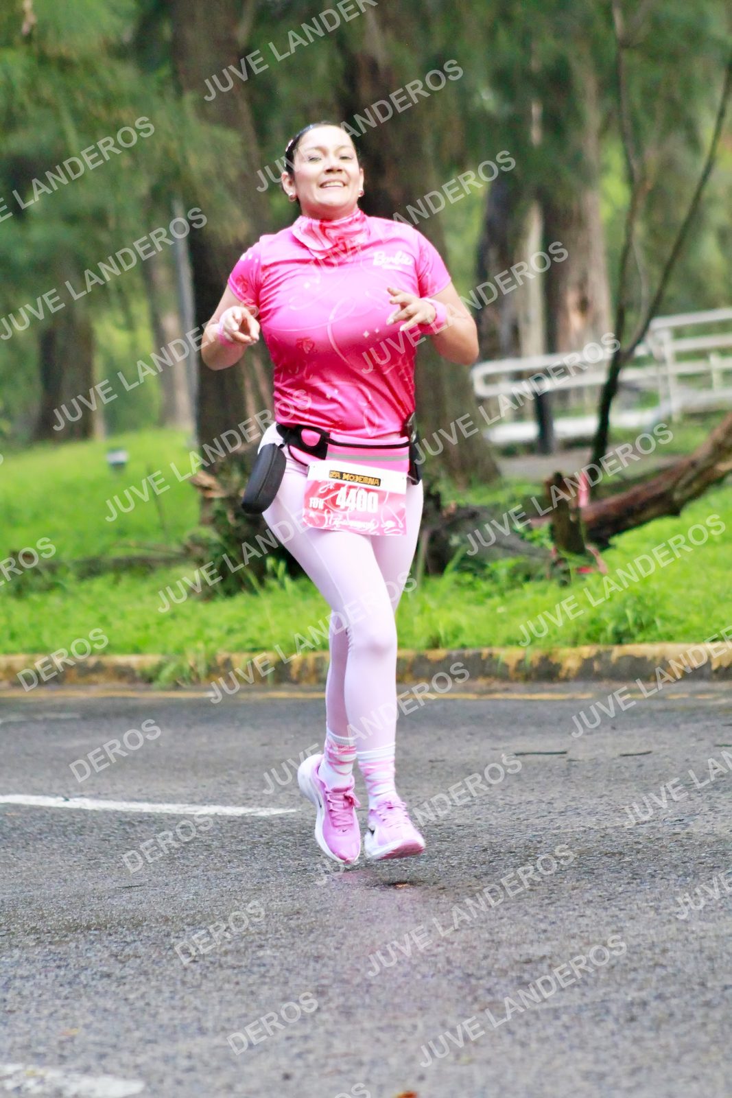 Foto del BARBIE RUN GUADALAJARA en Paseo Andares, Blvd. Puerta de Hierro 4965, Zapopan a las 07:14 · Ruta