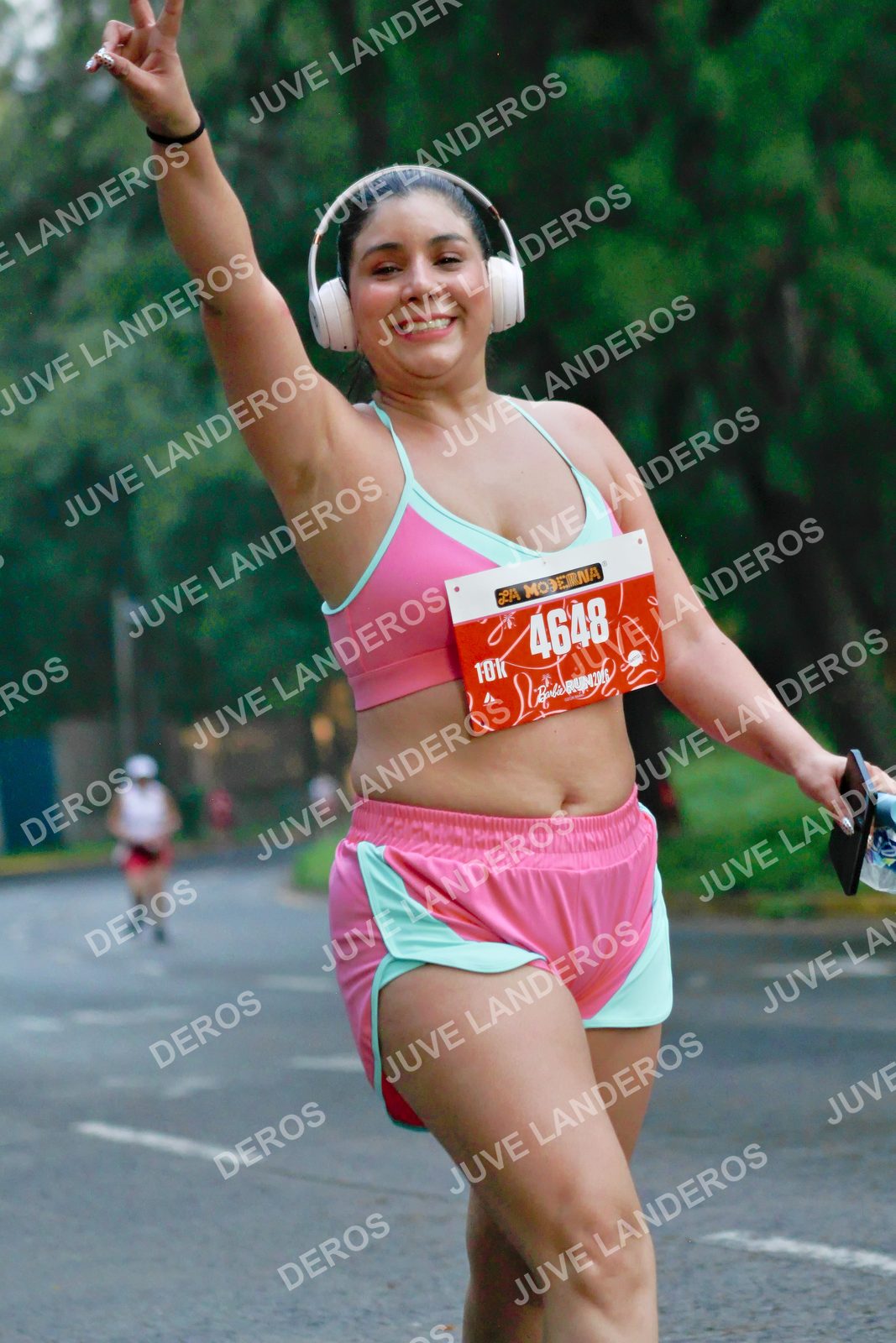 Foto del BARBIE RUN GUADALAJARA en Paseo Andares, Blvd. Puerta de Hierro 4965, Zapopan a las 07:20 · Ruta