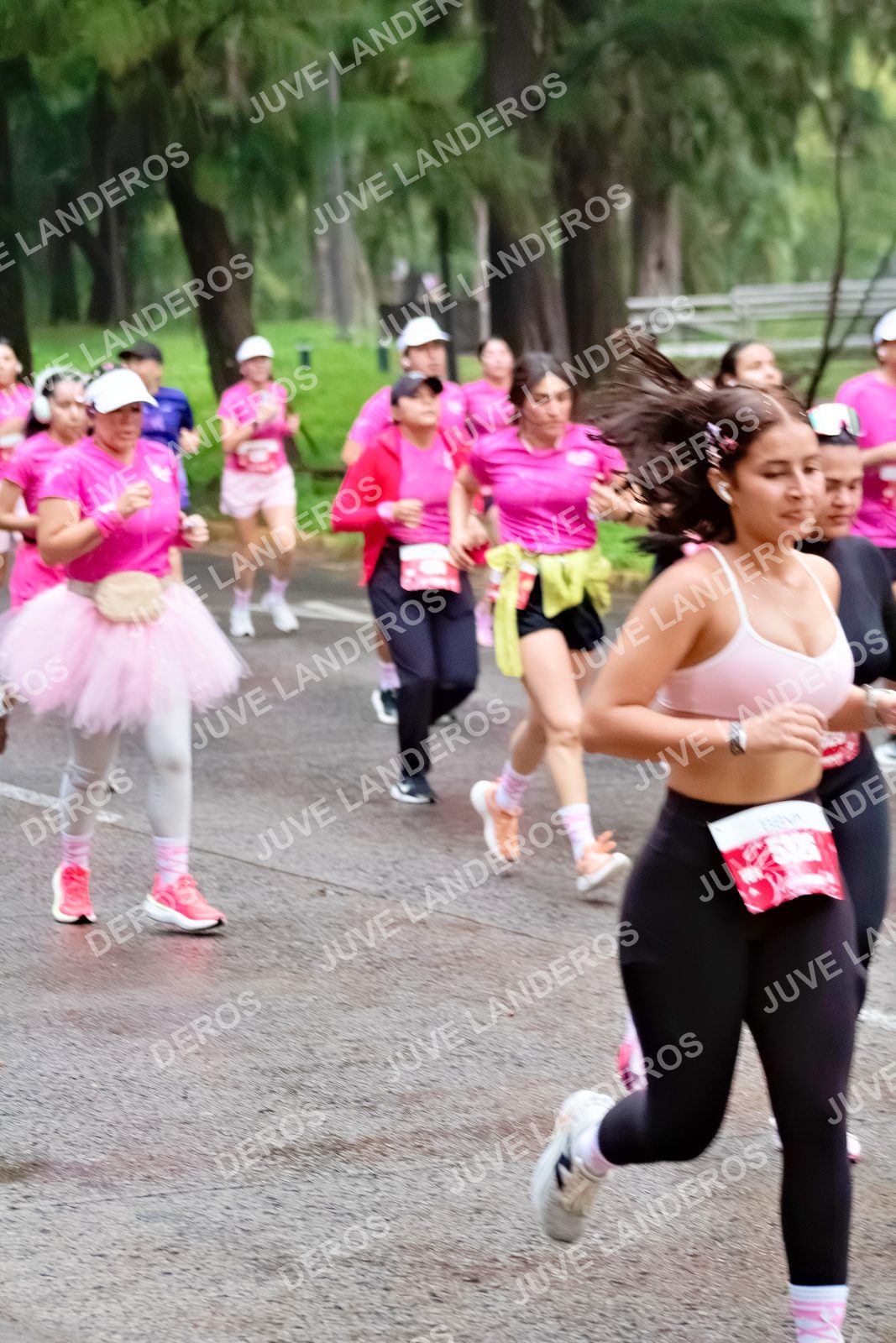 Foto del BARBIE RUN GUADALAJARA en Paseo Andares, Blvd. Puerta de Hierro 4965, Zapopan a las 07:03 · Ruta