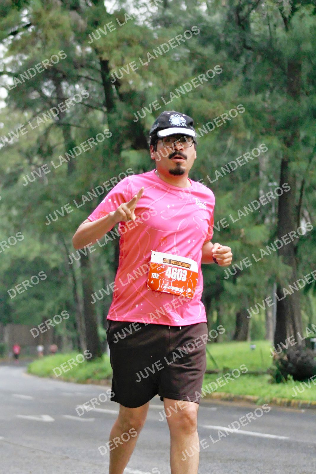 Foto del BARBIE RUN GUADALAJARA en Paseo Andares, Blvd. Puerta de Hierro 4965, Zapopan a las 07:23 · Ruta · dorsal 4603