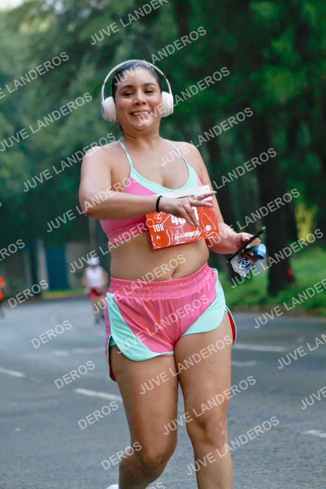 Foto del BARBIE RUN GUADALAJARA en Paseo Andares, Blvd. Puerta de Hierro 4965, Zapopan a las 07:20 · Ruta