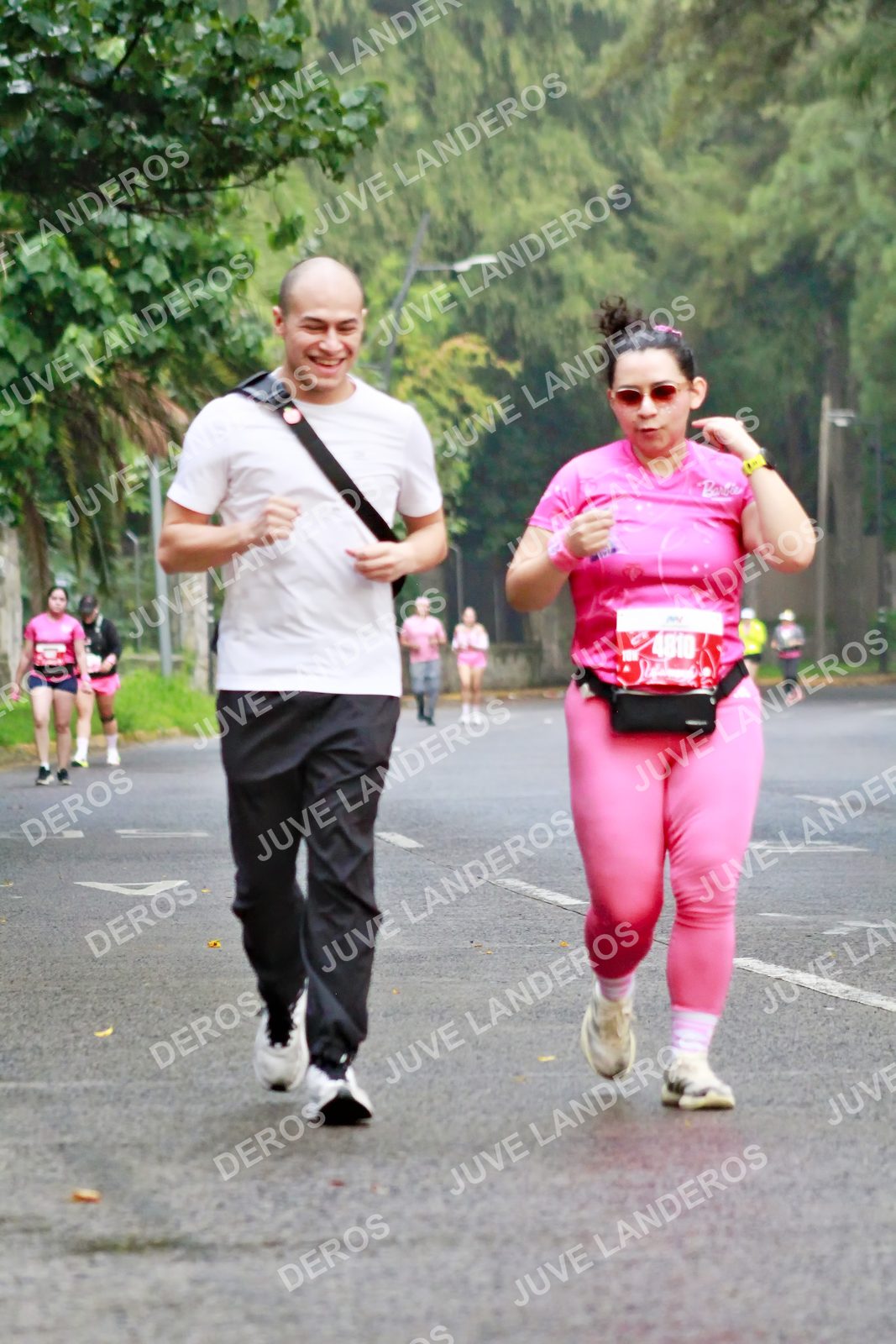 Foto del BARBIE RUN GUADALAJARA en Paseo Andares, Blvd. Puerta de Hierro 4965, Zapopan a las 07:12 · Ruta
