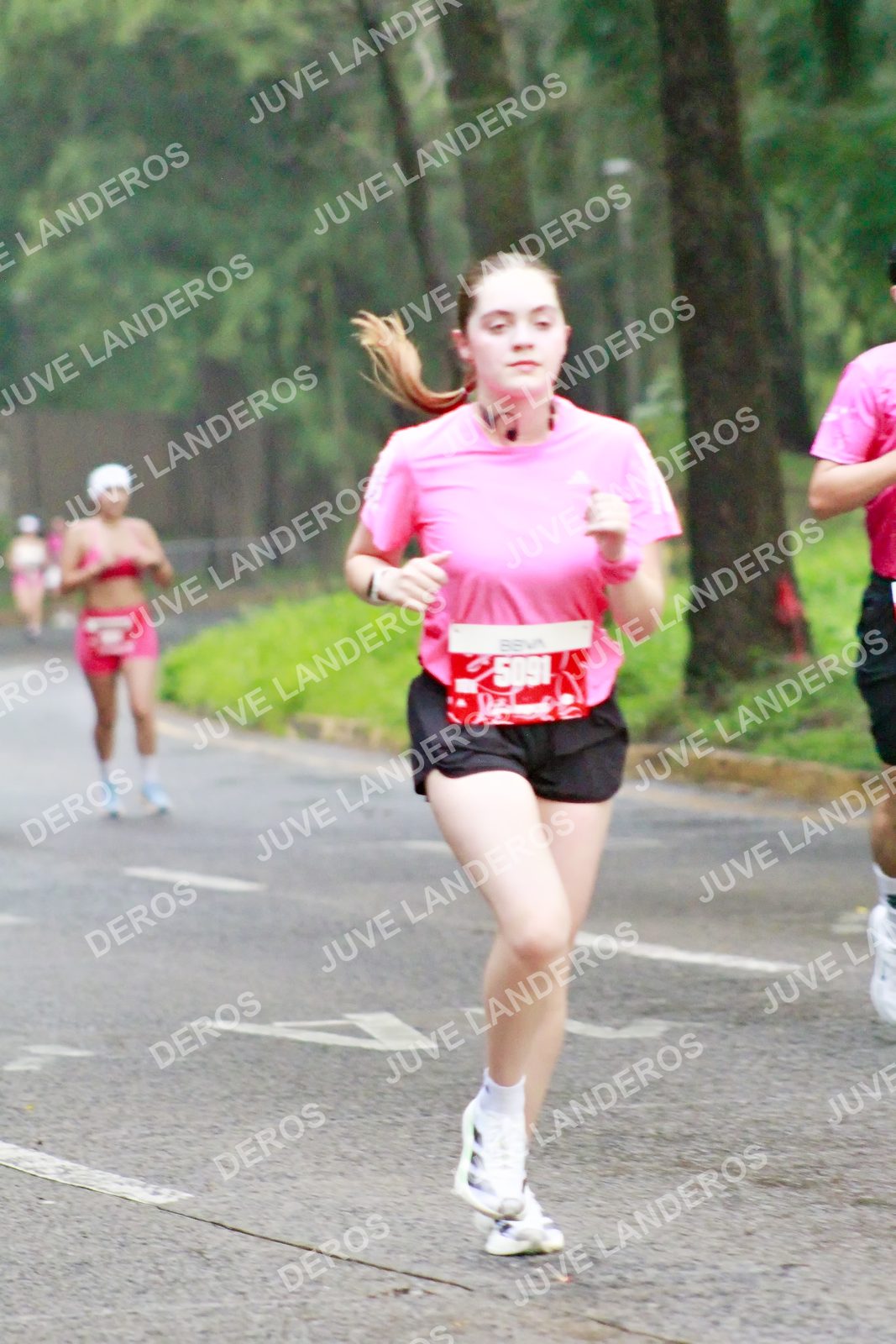 Foto del BARBIE RUN GUADALAJARA en Paseo Andares, Blvd. Puerta de Hierro 4965, Zapopan a las 07:08 · Ruta