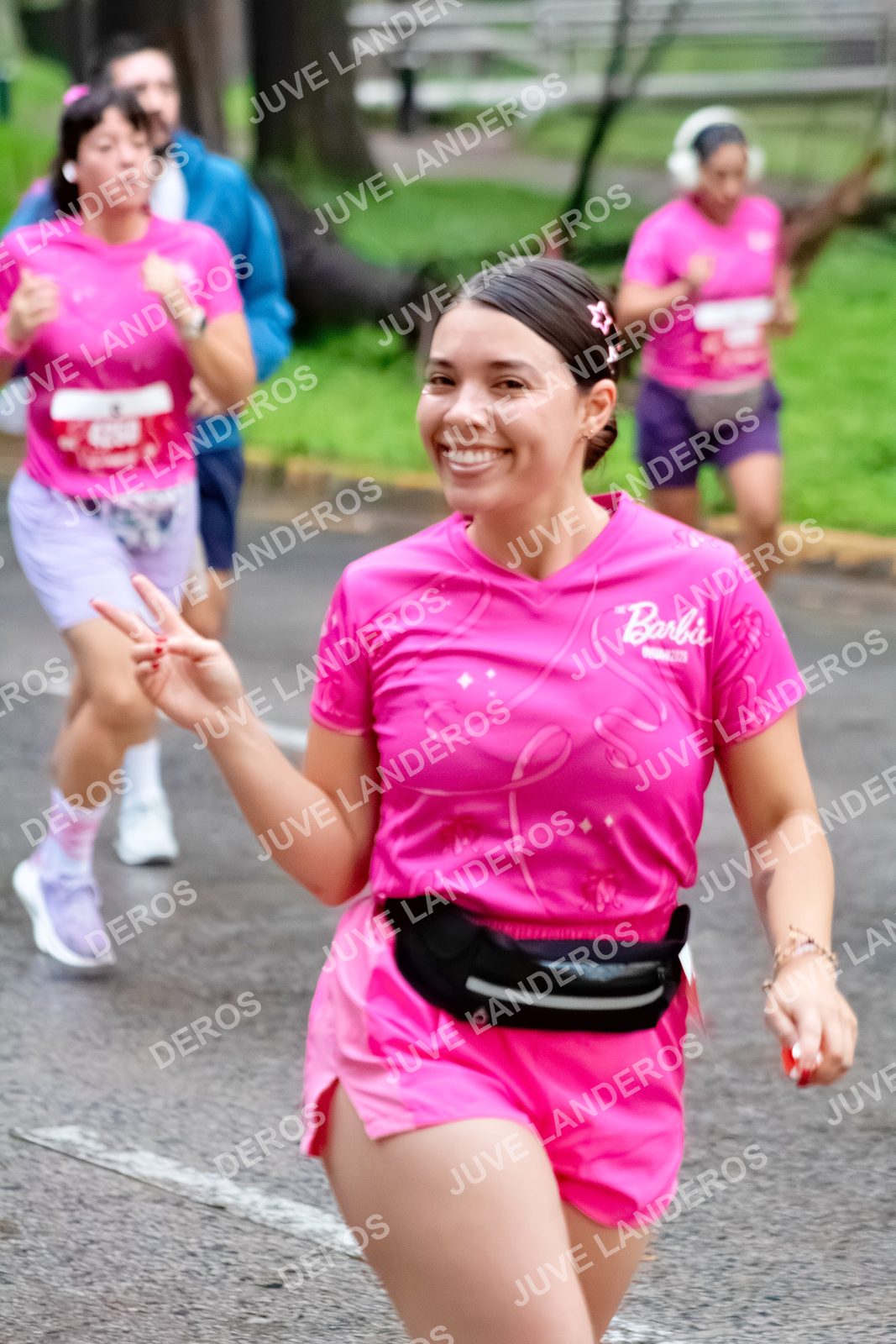 Foto del BARBIE RUN GUADALAJARA en Paseo Andares, Blvd. Puerta de Hierro 4965, Zapopan a las 07:03 · Ruta