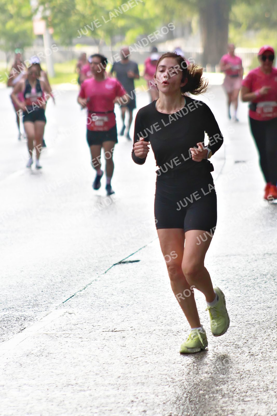 Foto del BARBIE RUN GUADALAJARA en Paseo Andares, Blvd. Puerta de Hierro 4965, Zapopan a las 07:46 · Ruta