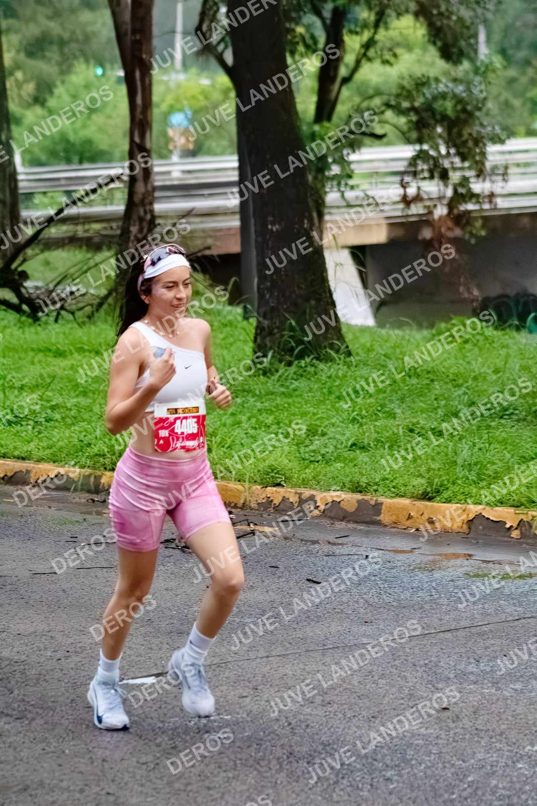 Foto del BARBIE RUN GUADALAJARA en Paseo Andares, Blvd. Puerta de Hierro 4965, Zapopan a las 06:56 · Ruta · dorsal 4405