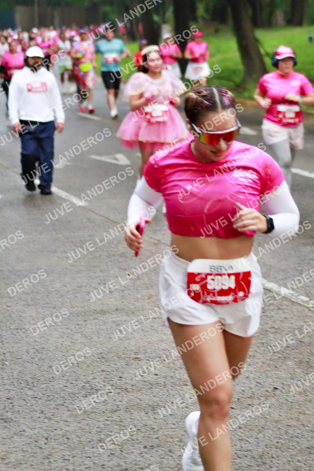 Foto del BARBIE RUN GUADALAJARA en Paseo Andares, Blvd. Puerta de Hierro 4965, Zapopan a las 07:05 · Ruta