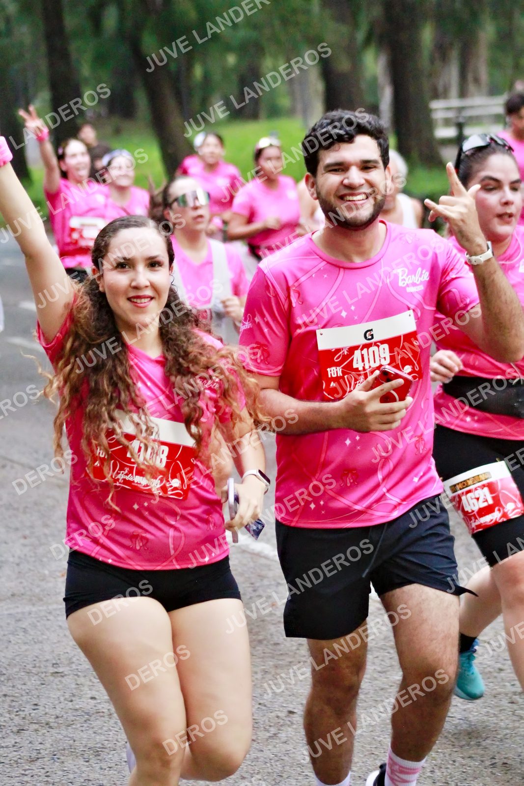 Foto del BARBIE RUN GUADALAJARA en Paseo Andares, Blvd. Puerta de Hierro 4965, Zapopan a las 07:05 · Ruta