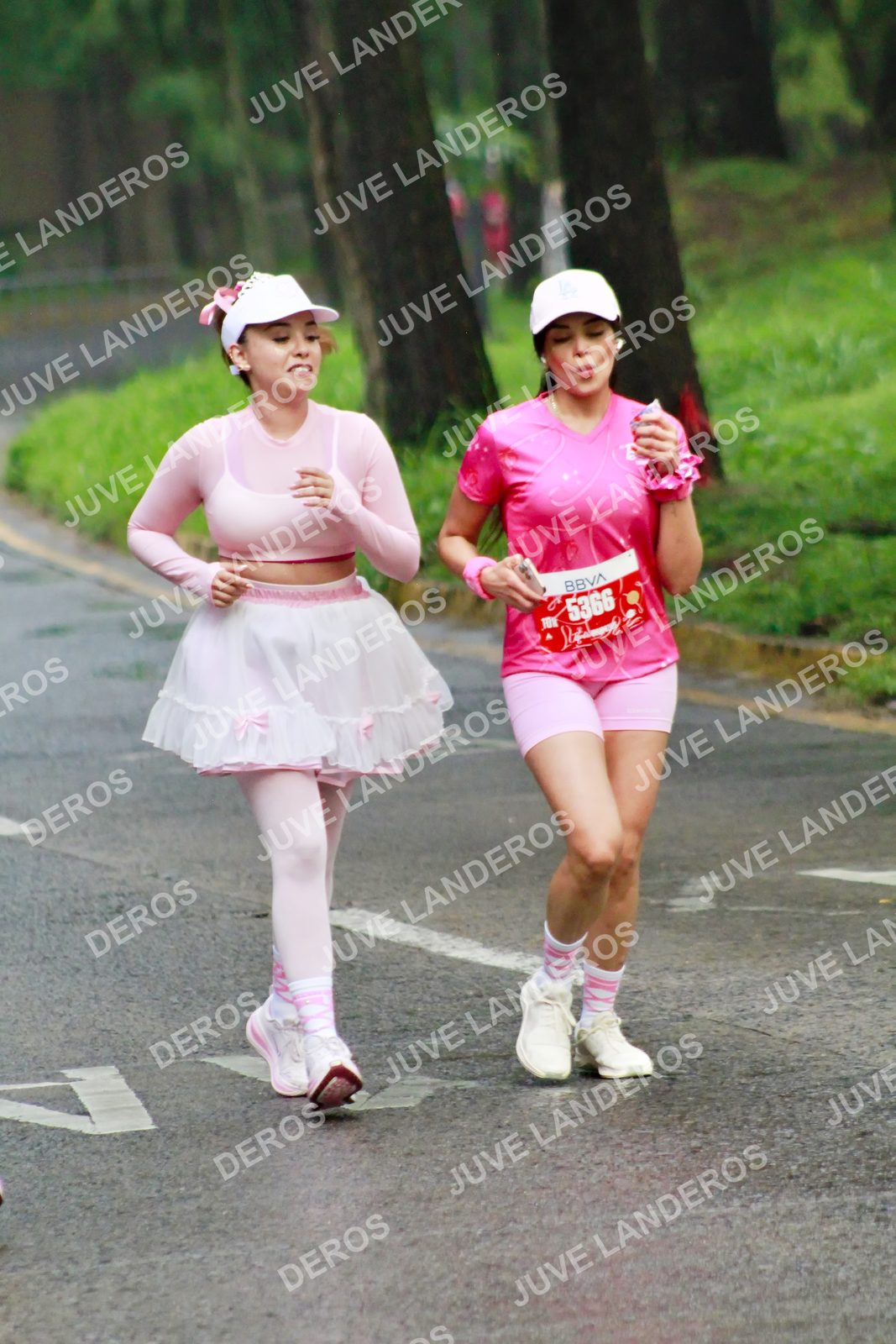 Foto del BARBIE RUN GUADALAJARA en Paseo Andares, Blvd. Puerta de Hierro 4965, Zapopan a las 07:10 · Ruta