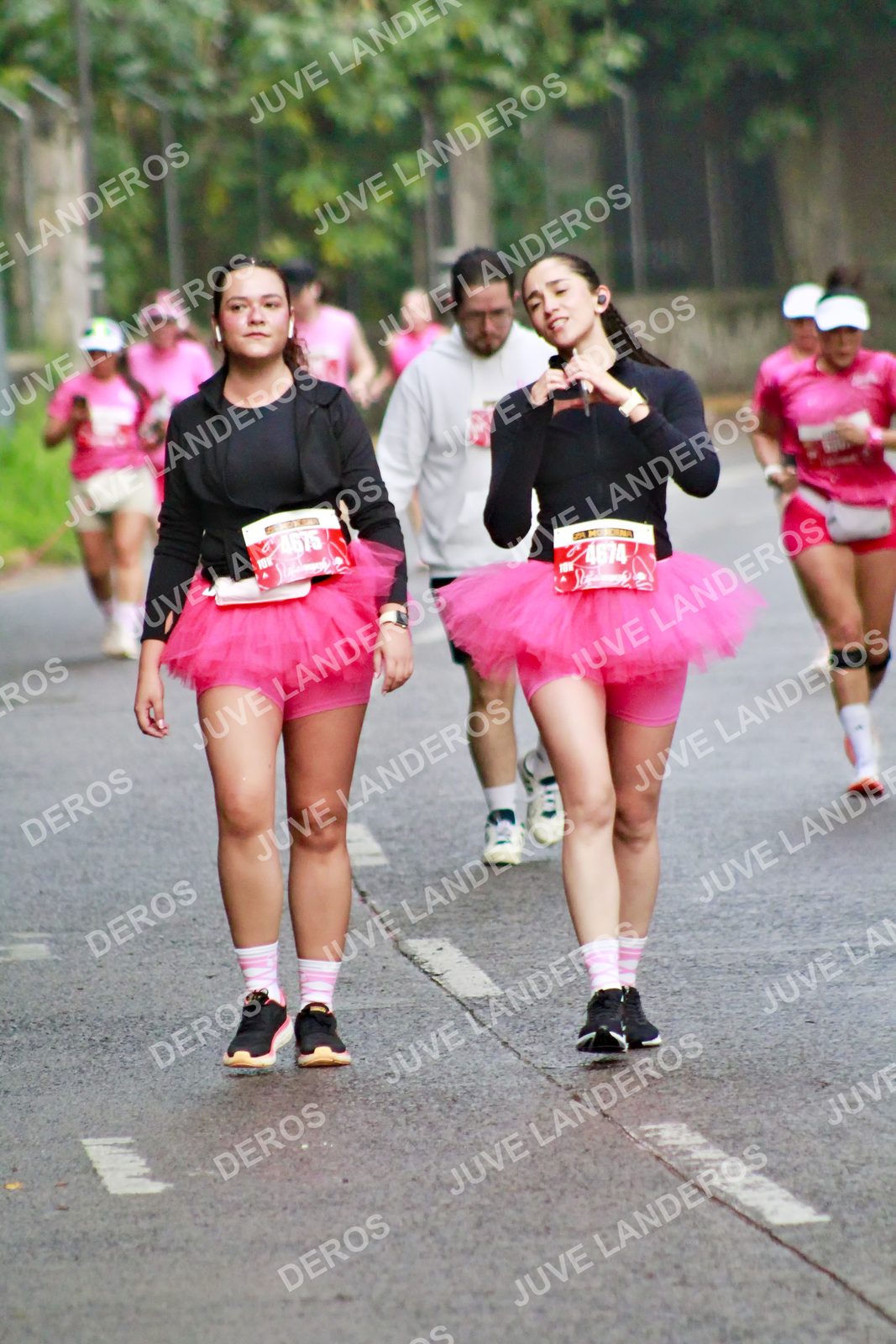 Foto del BARBIE RUN GUADALAJARA en Paseo Andares, Blvd. Puerta de Hierro 4965, Zapopan a las 07:10 · Ruta