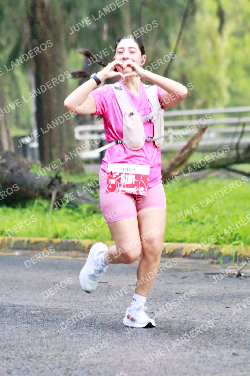 Foto del BARBIE RUN GUADALAJARA en Paseo Andares, Blvd. Puerta de Hierro 4965, Zapopan a las 07:14 · Ruta