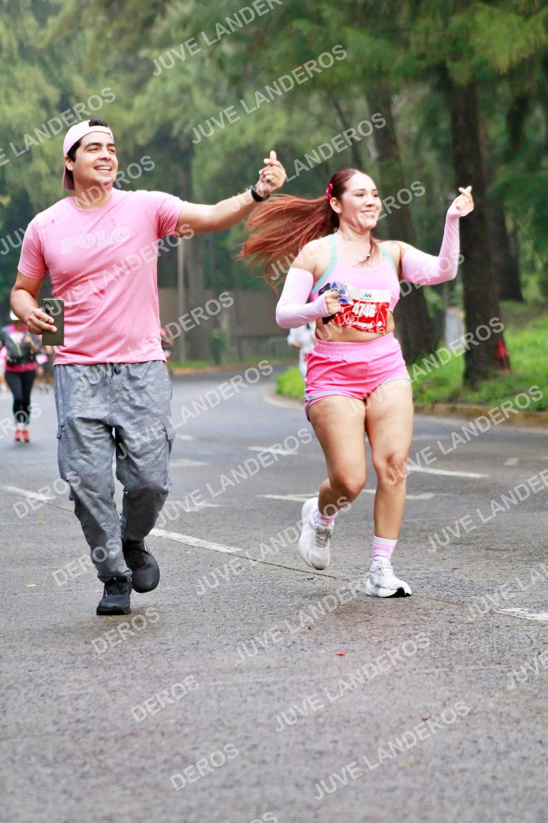 Foto del BARBIE RUN GUADALAJARA en Paseo Andares, Blvd. Puerta de Hierro 4965, Zapopan a las 07:12 · Ruta