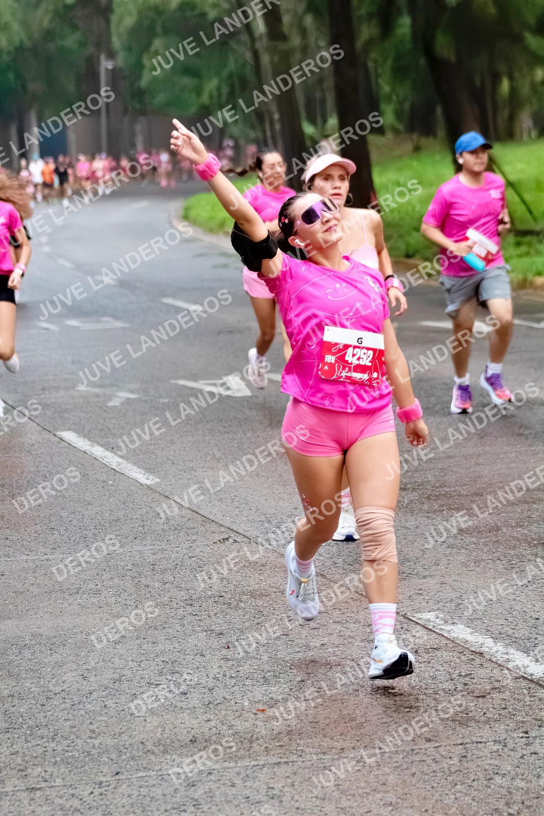 Foto del BARBIE RUN GUADALAJARA en Paseo Andares, Blvd. Puerta de Hierro 4965, Zapopan a las 07:01 · Ruta