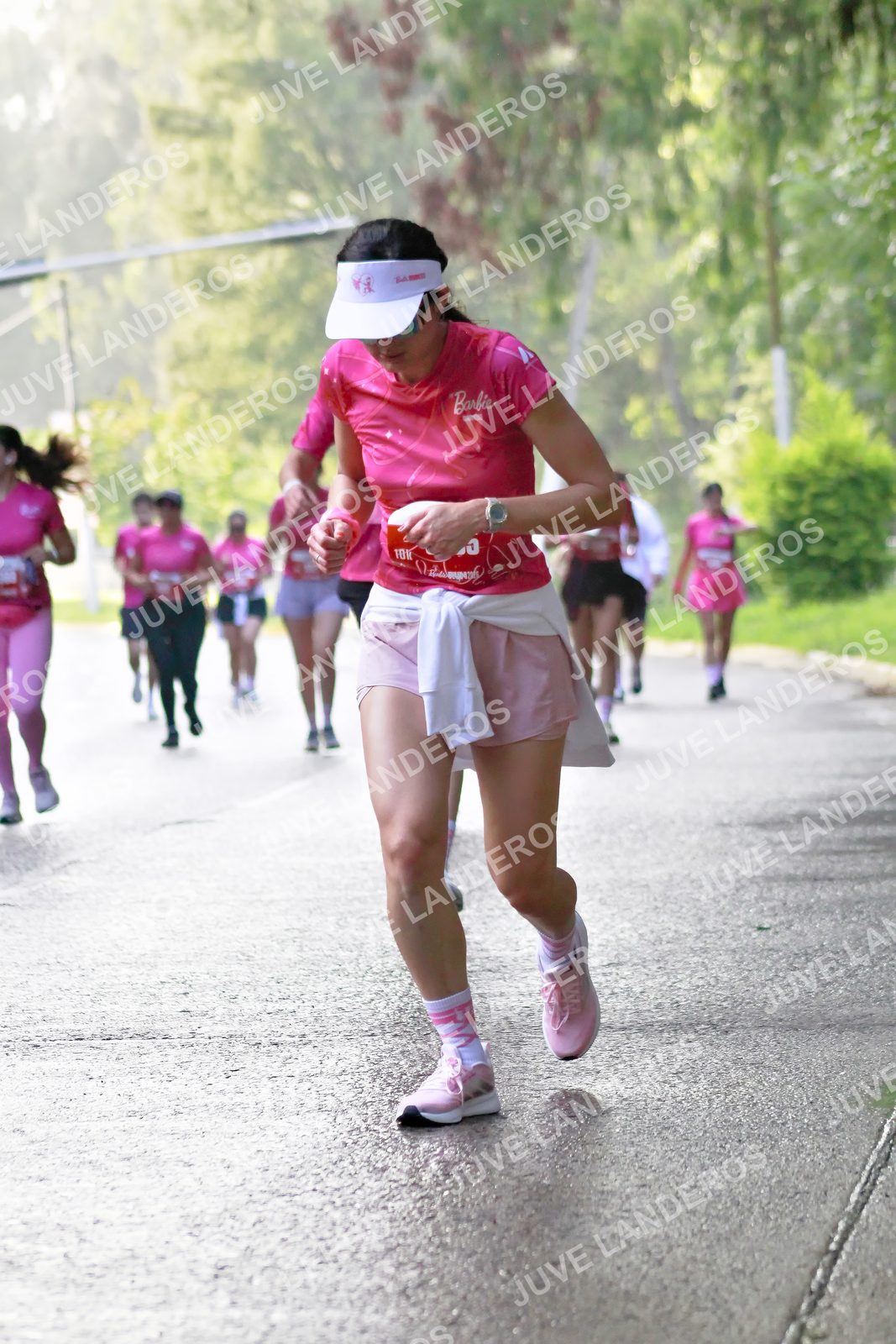 Foto del BARBIE RUN GUADALAJARA en Paseo Andares, Blvd. Puerta de Hierro 4965, Zapopan a las 07:42 · Ruta