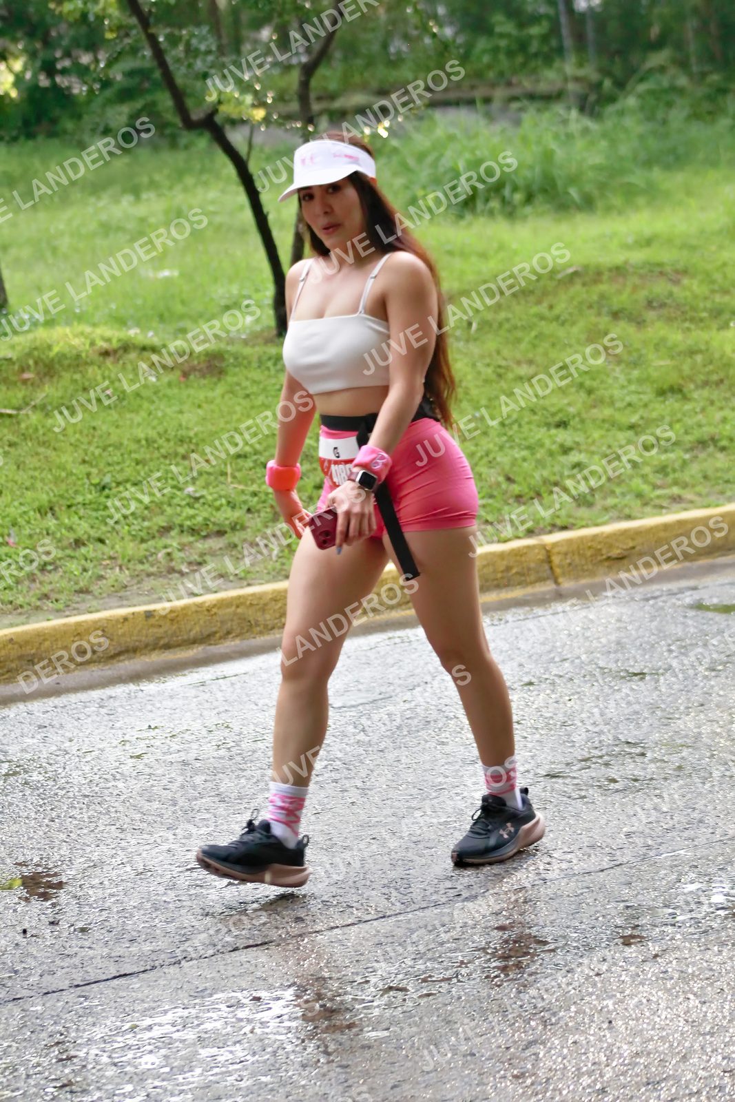 Foto del BARBIE RUN GUADALAJARA en Paseo Andares, Blvd. Puerta de Hierro 4965, Zapopan a las 07:46 · Ruta