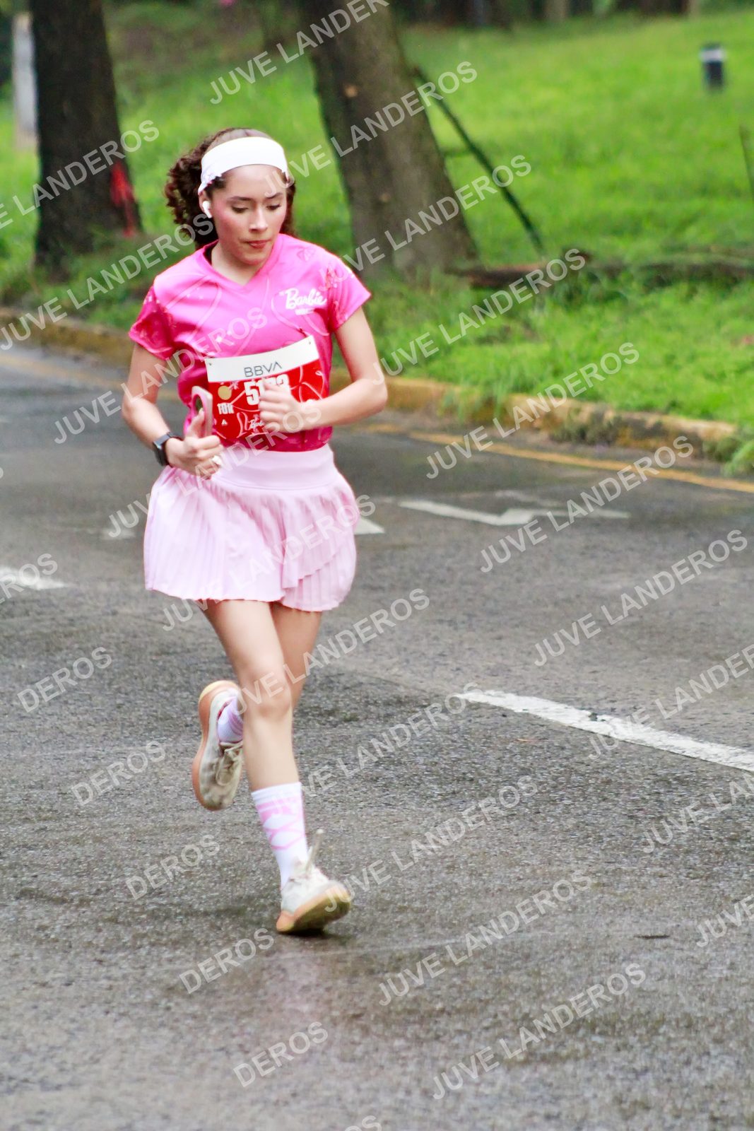 Foto del BARBIE RUN GUADALAJARA en Paseo Andares, Blvd. Puerta de Hierro 4965, Zapopan a las 07:10 · Ruta